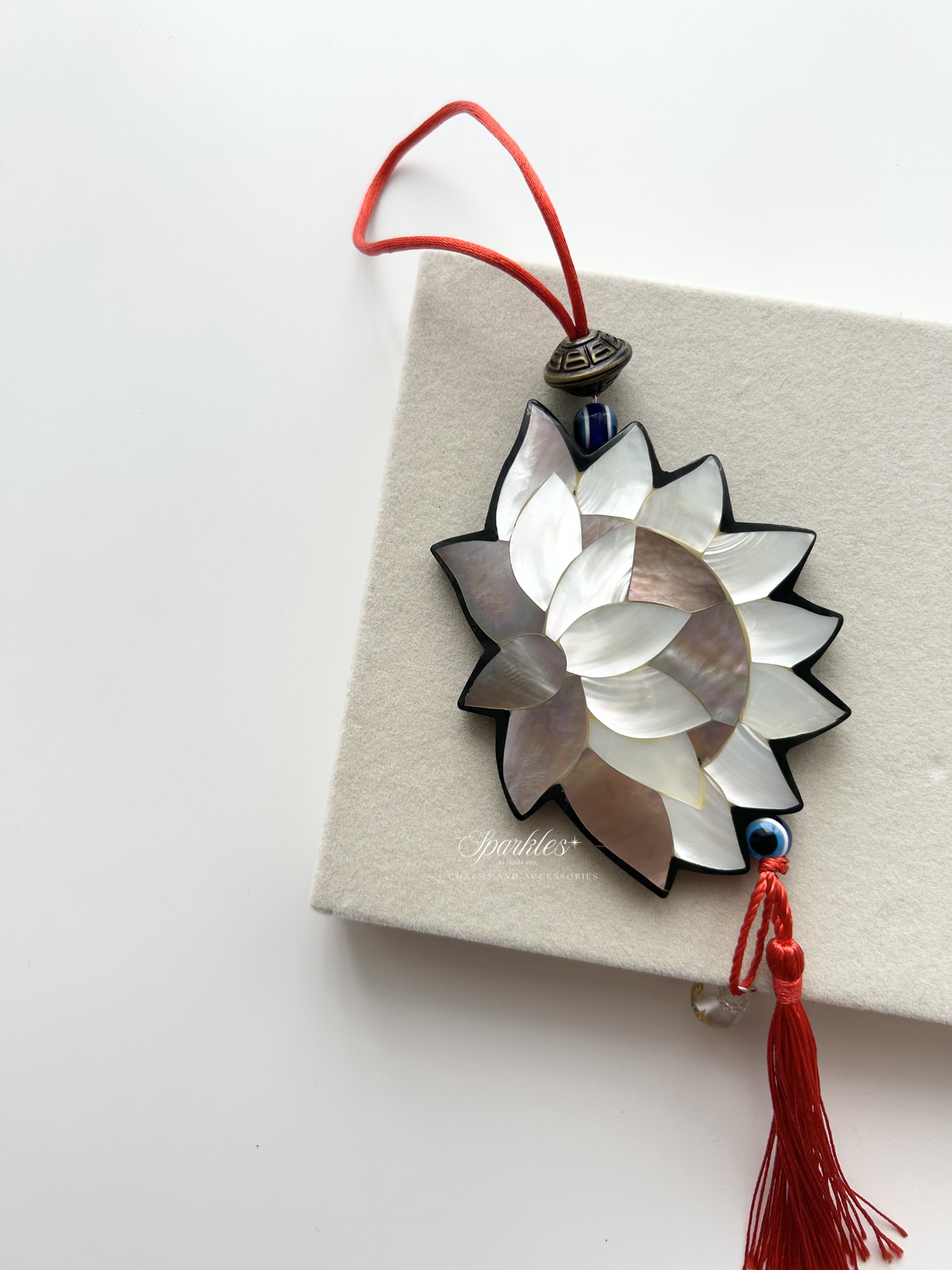 Charm15 Lotus Door Charm