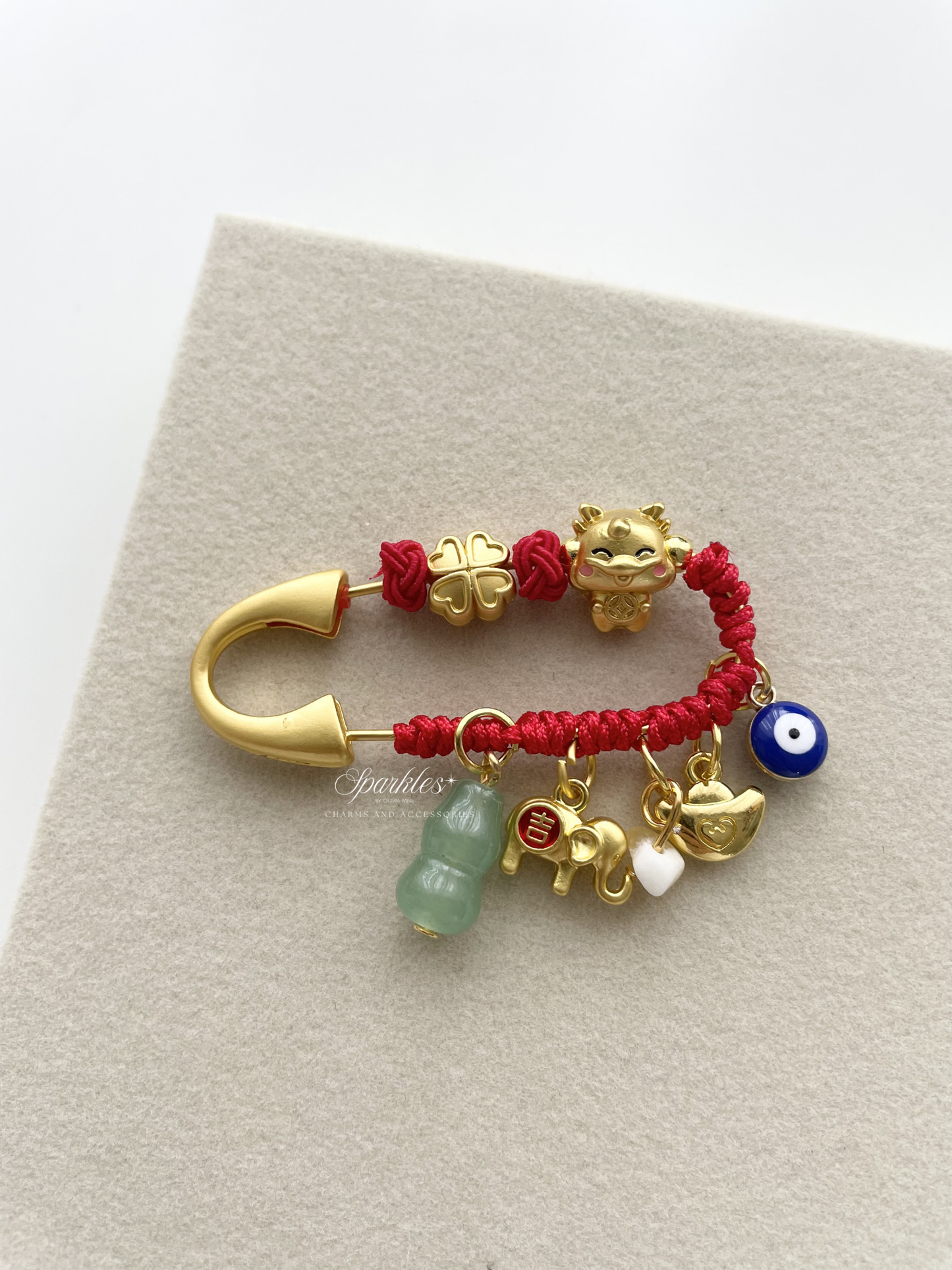 CNY Lucky Zodiac Pin - Dragon