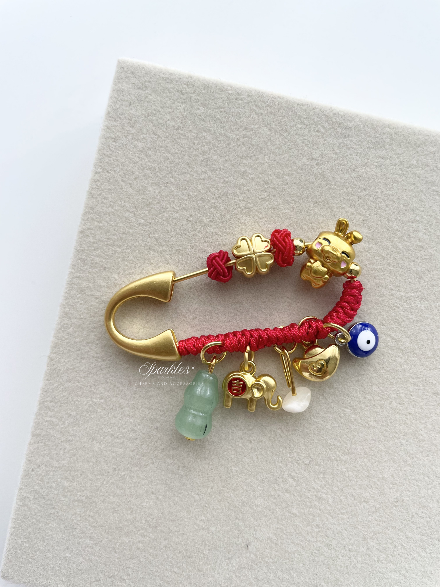 CNY Lucky Zodiac Pin - Rabbit
