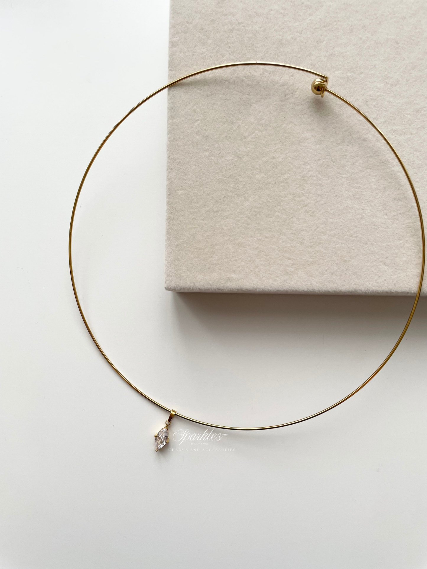 materialist Dainty Diamond Necklace