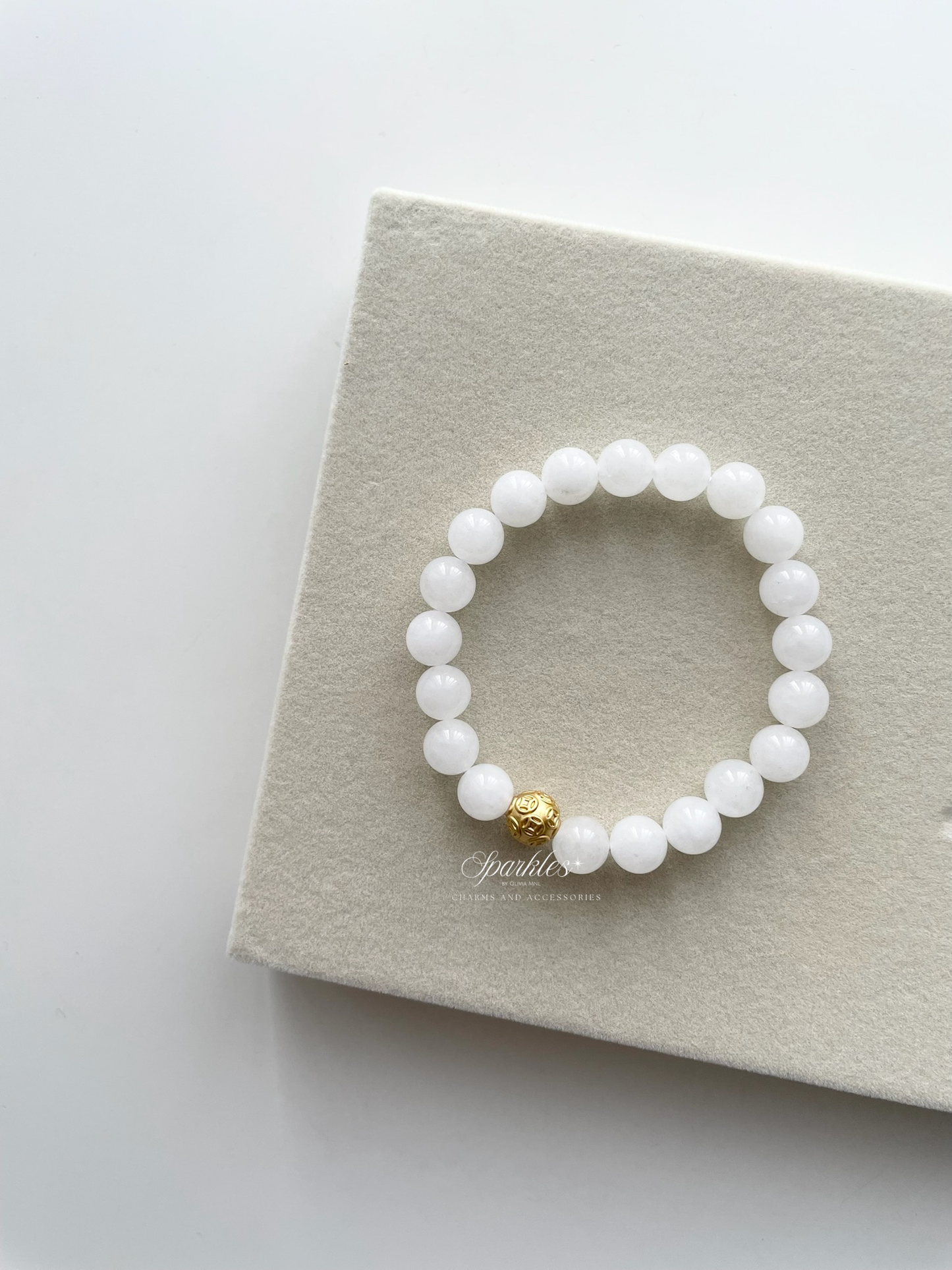 MB4 Moneyball in Moonstone Bracelet with Sizes