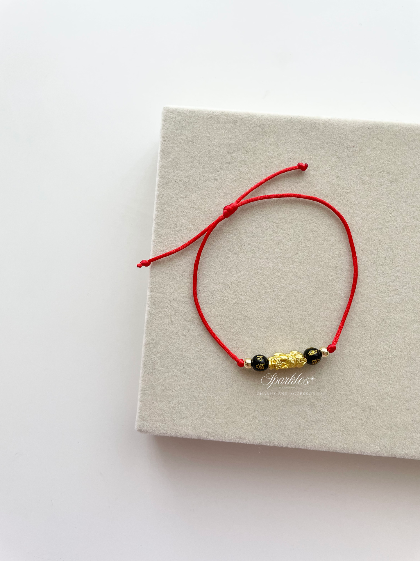 piyaored Piyao Red String Bracelet (Freesize)