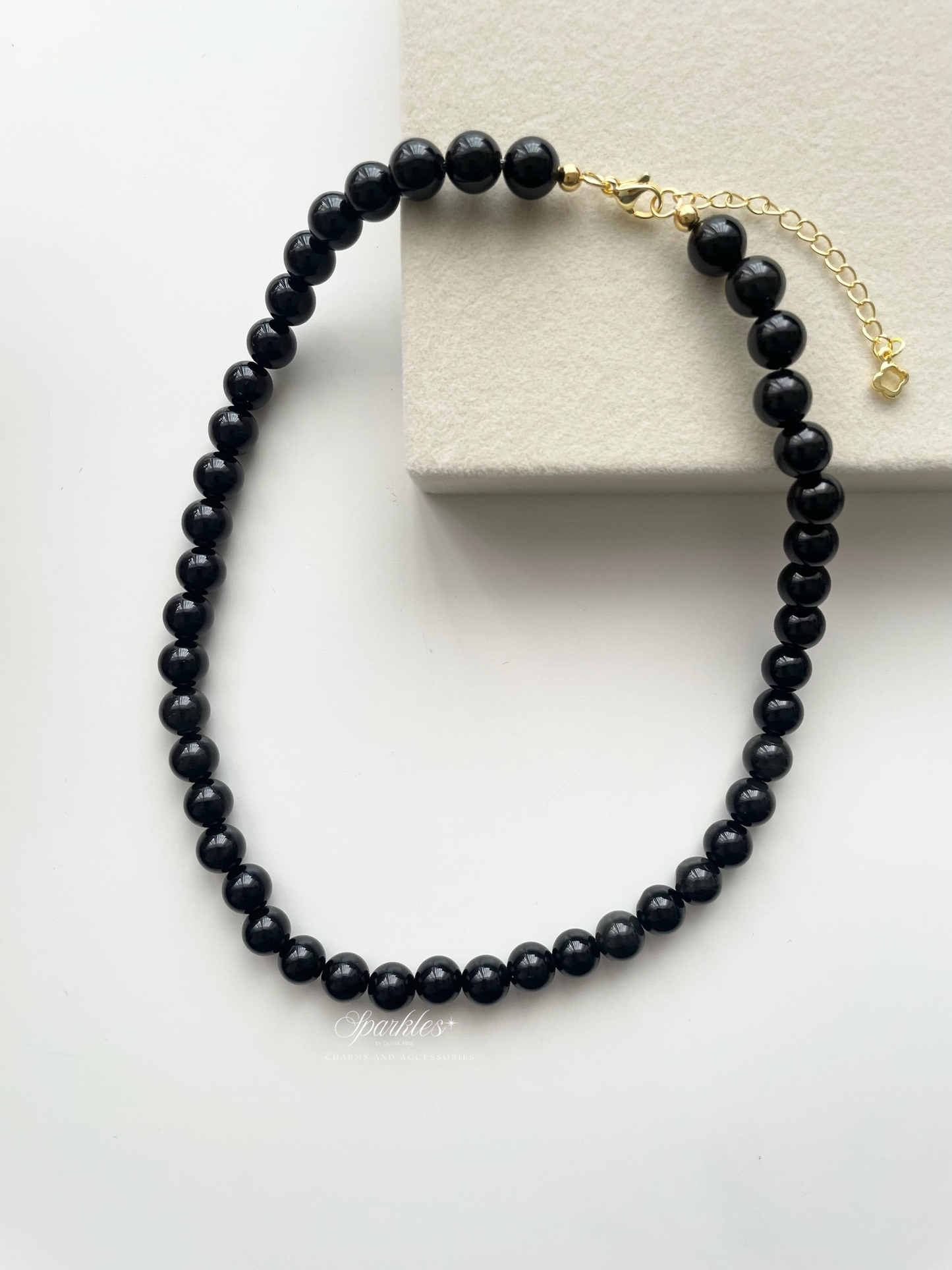 pn9 Obsidian Necklace 8mm