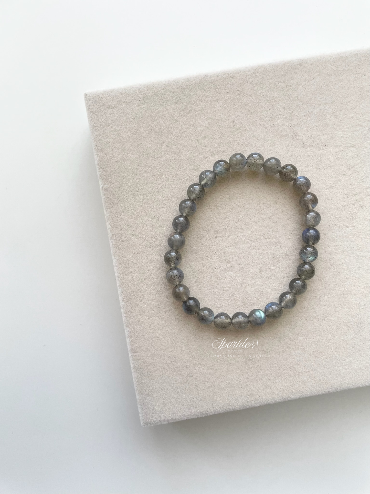 Rare1 Labradorite Stone Bracelet with Sizes