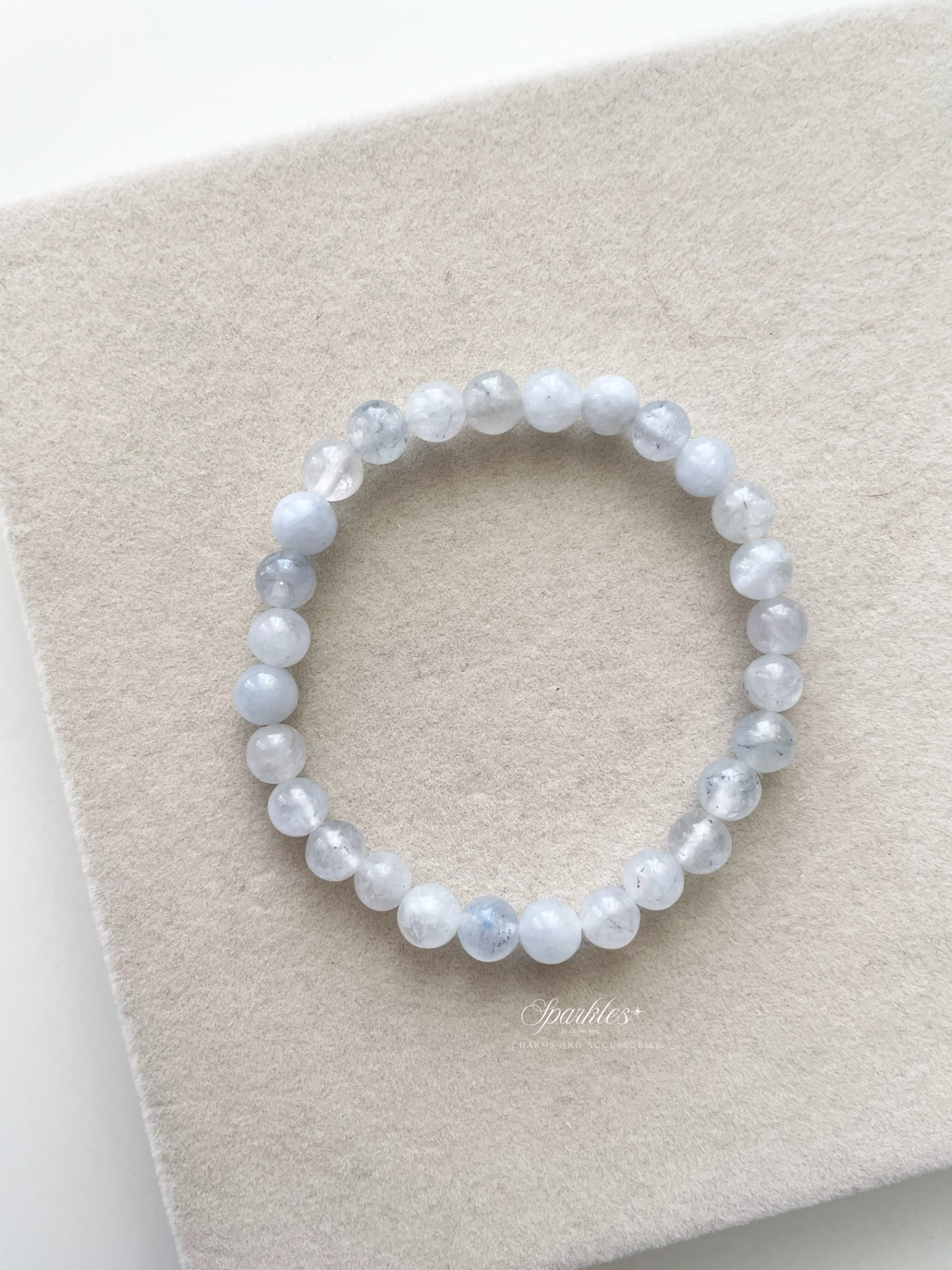 Rare2 Aquamarine Stone Bracelet with Sizes