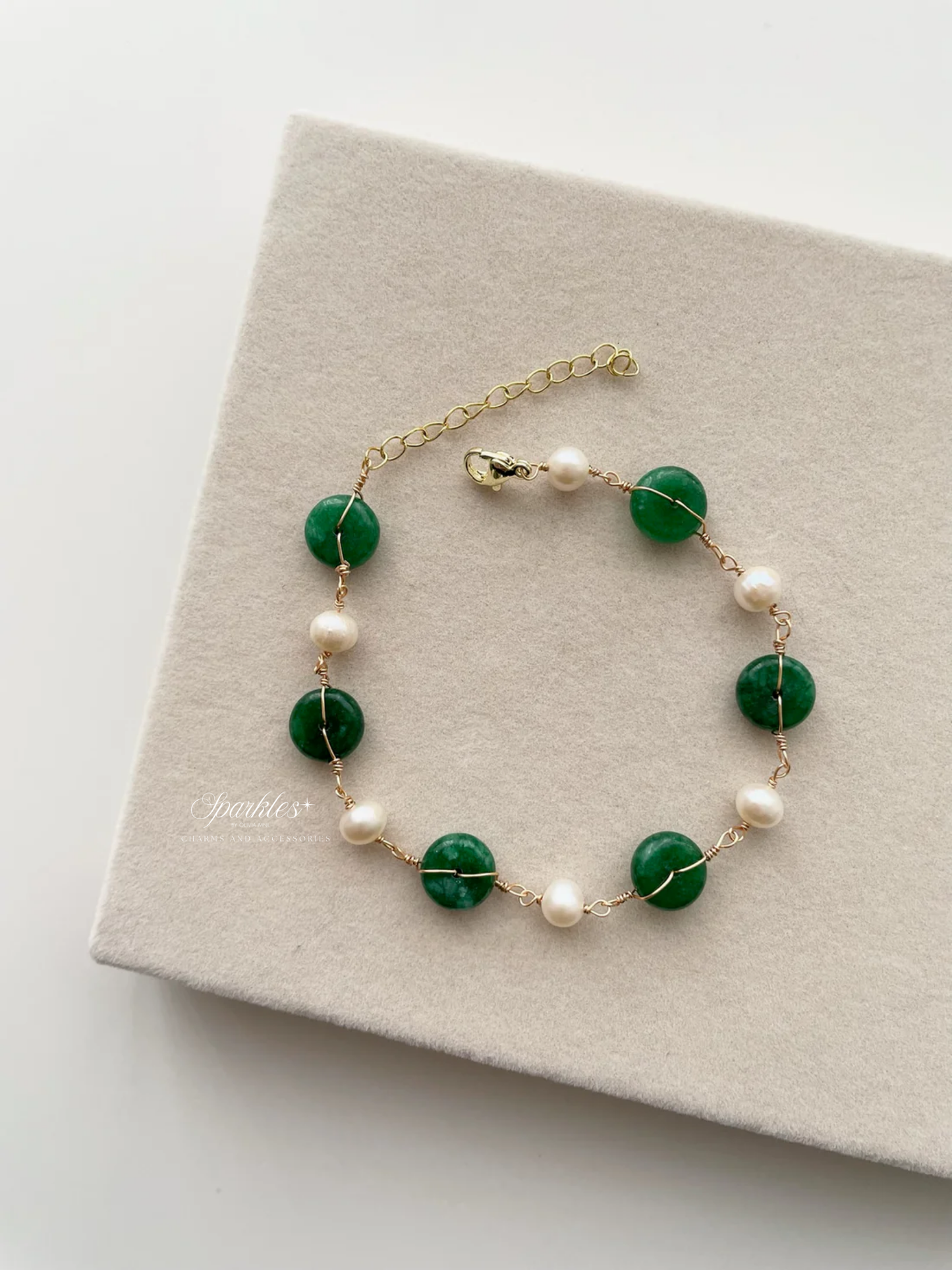 S14 Chrysotile stone bracelet