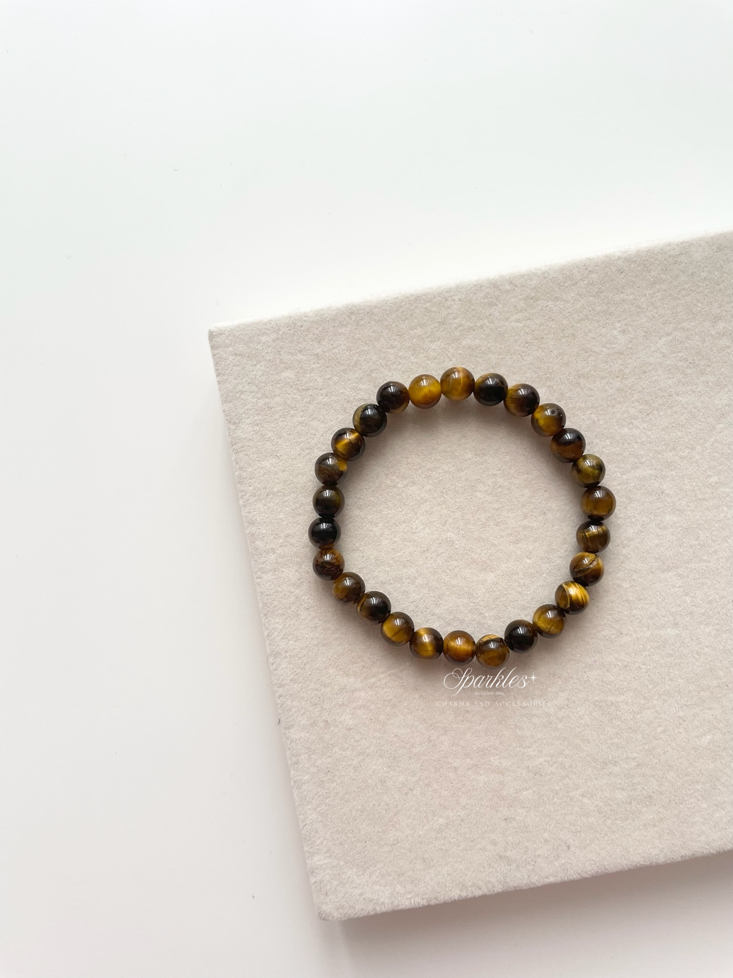 sel30 Tiger's Eye with sizes