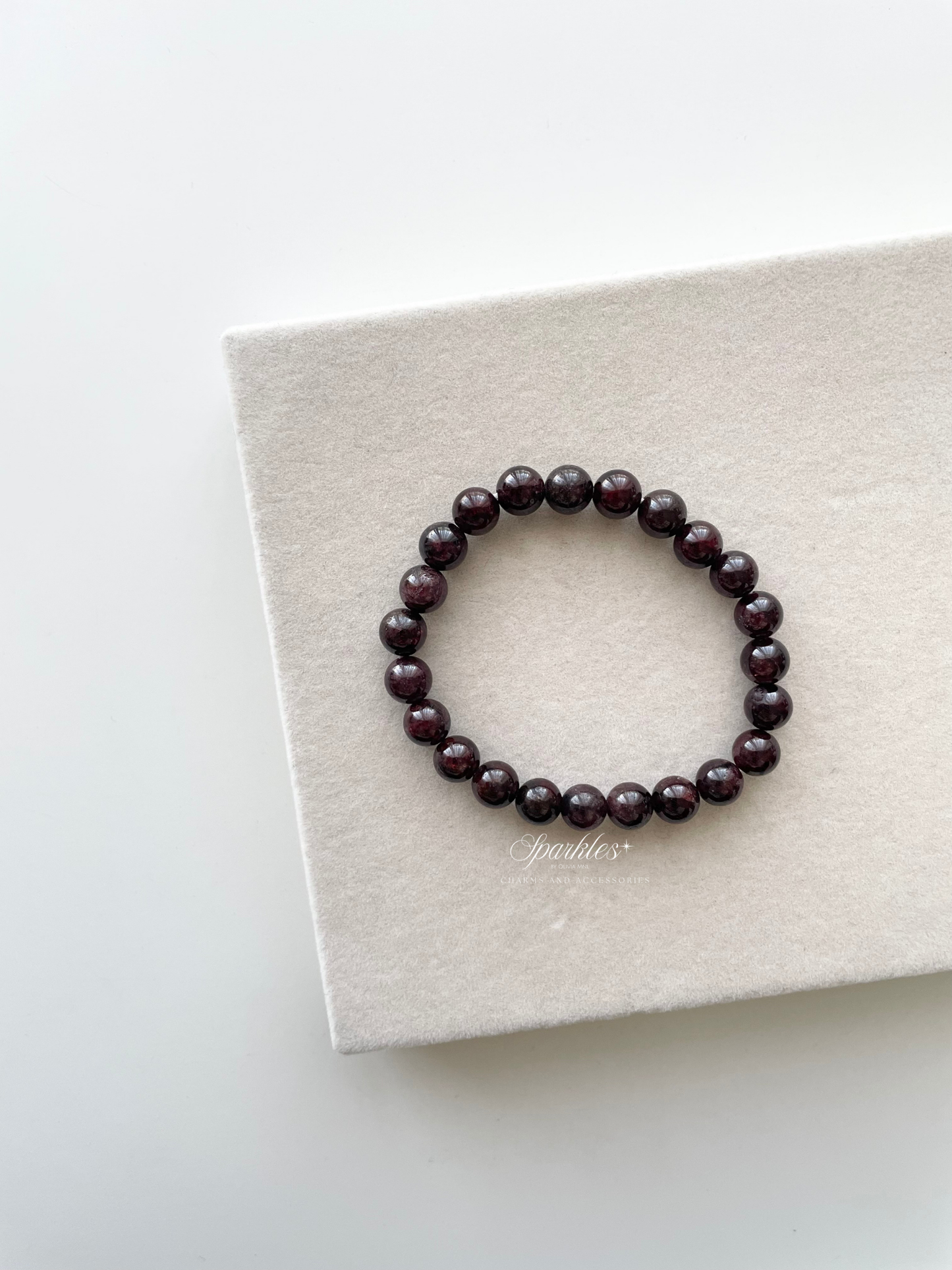 Sel42 Garnet Stone with Sizes