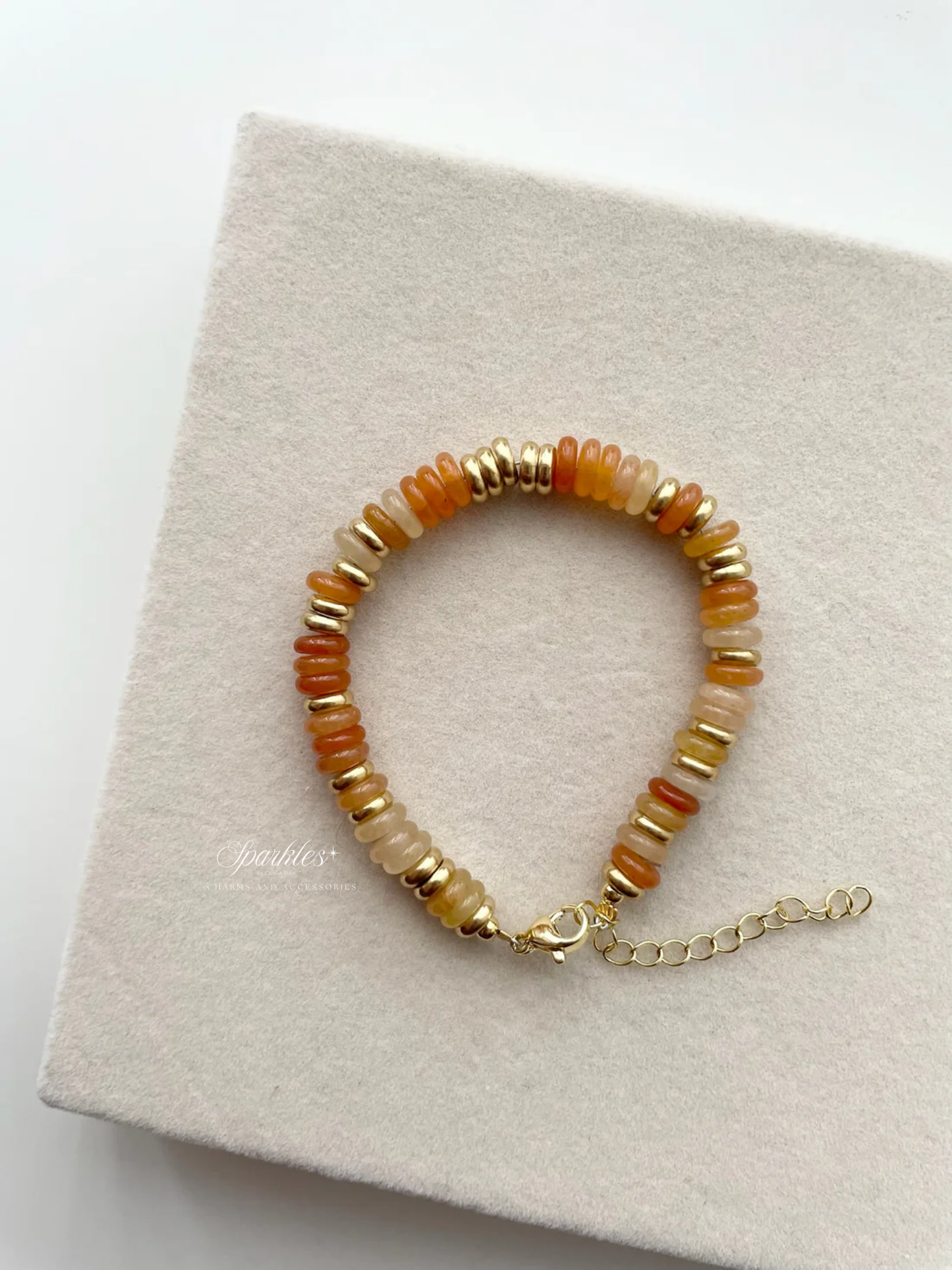 U4 Carnelian Stone Bracelet