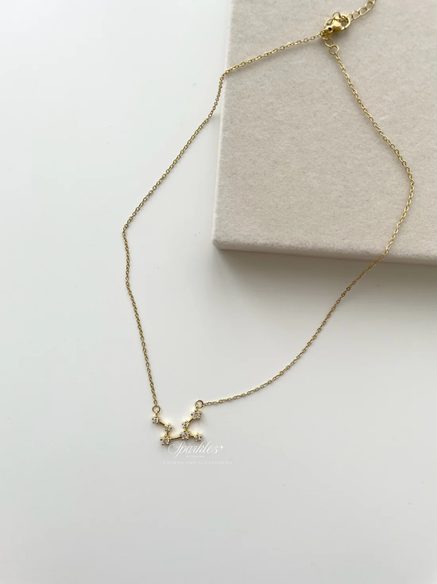 Virgo Constellation Necklace
