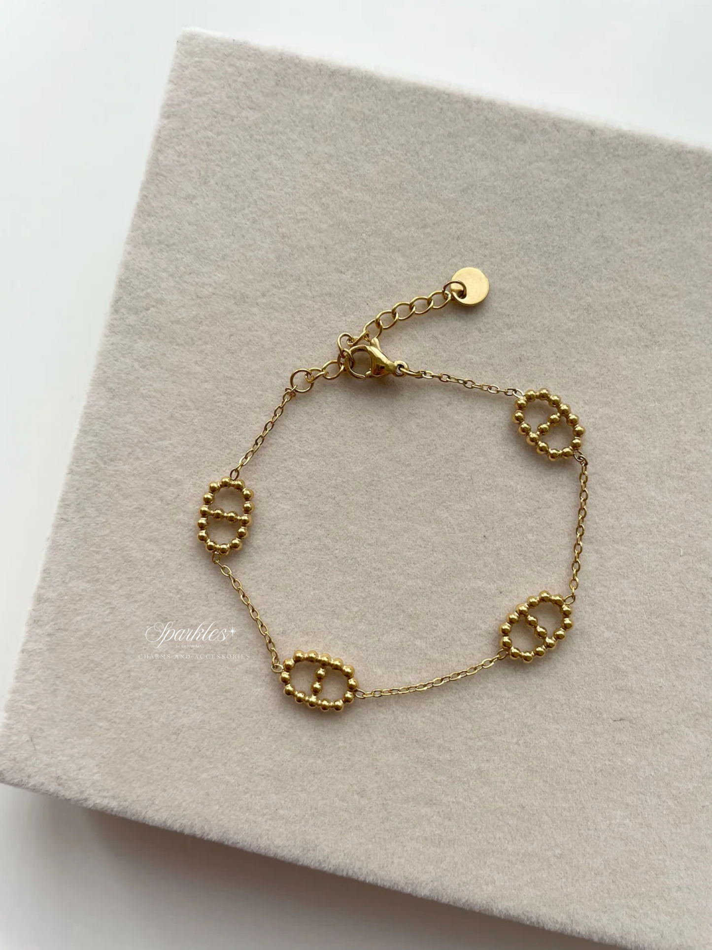 gb586 gold bracelet