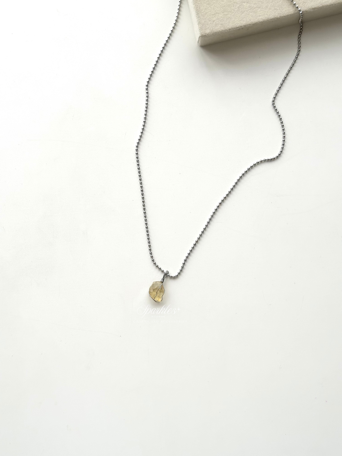 LDG Libyan Desert Glass Necklace