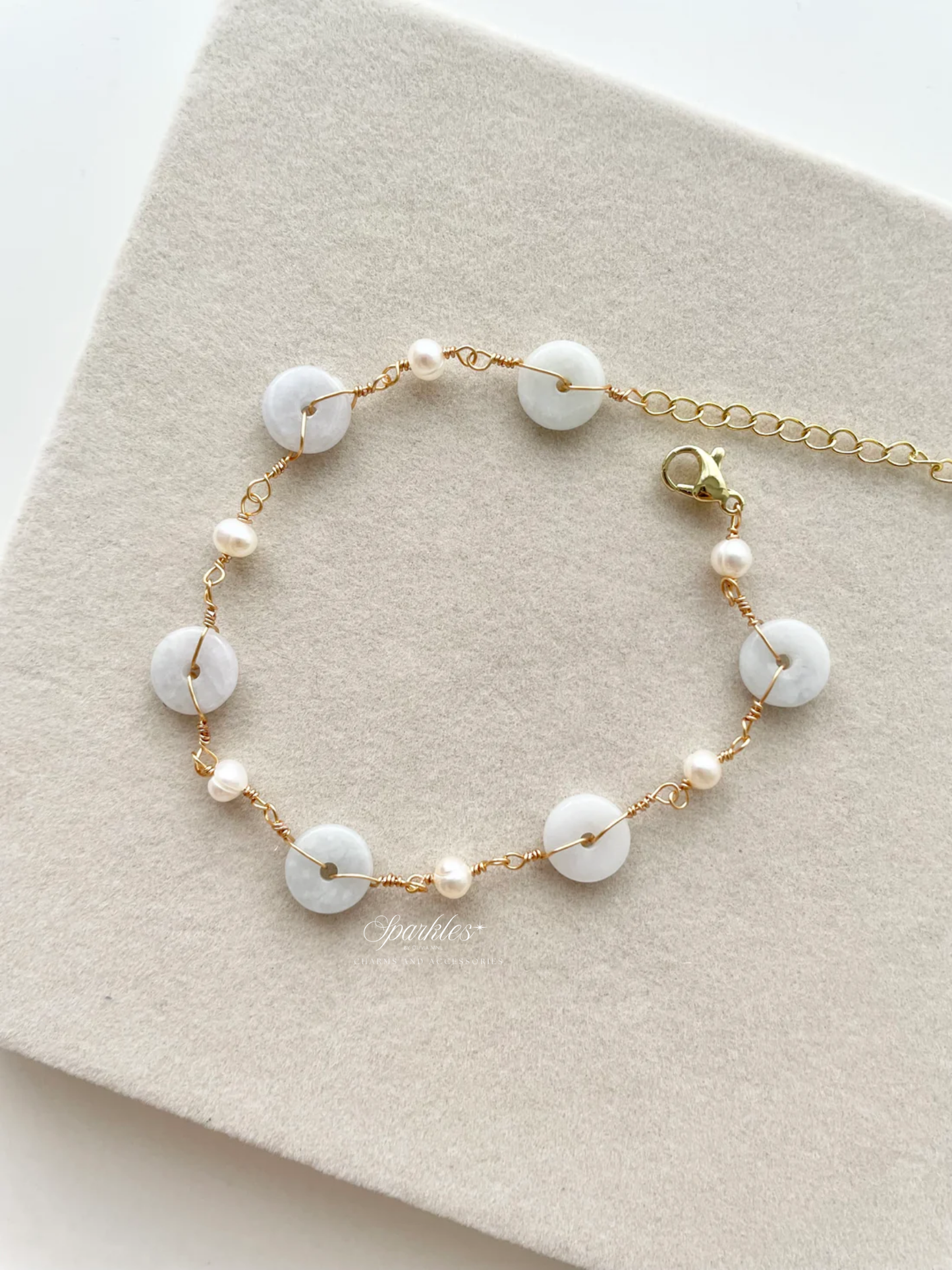 S4 Jade stone bracelet