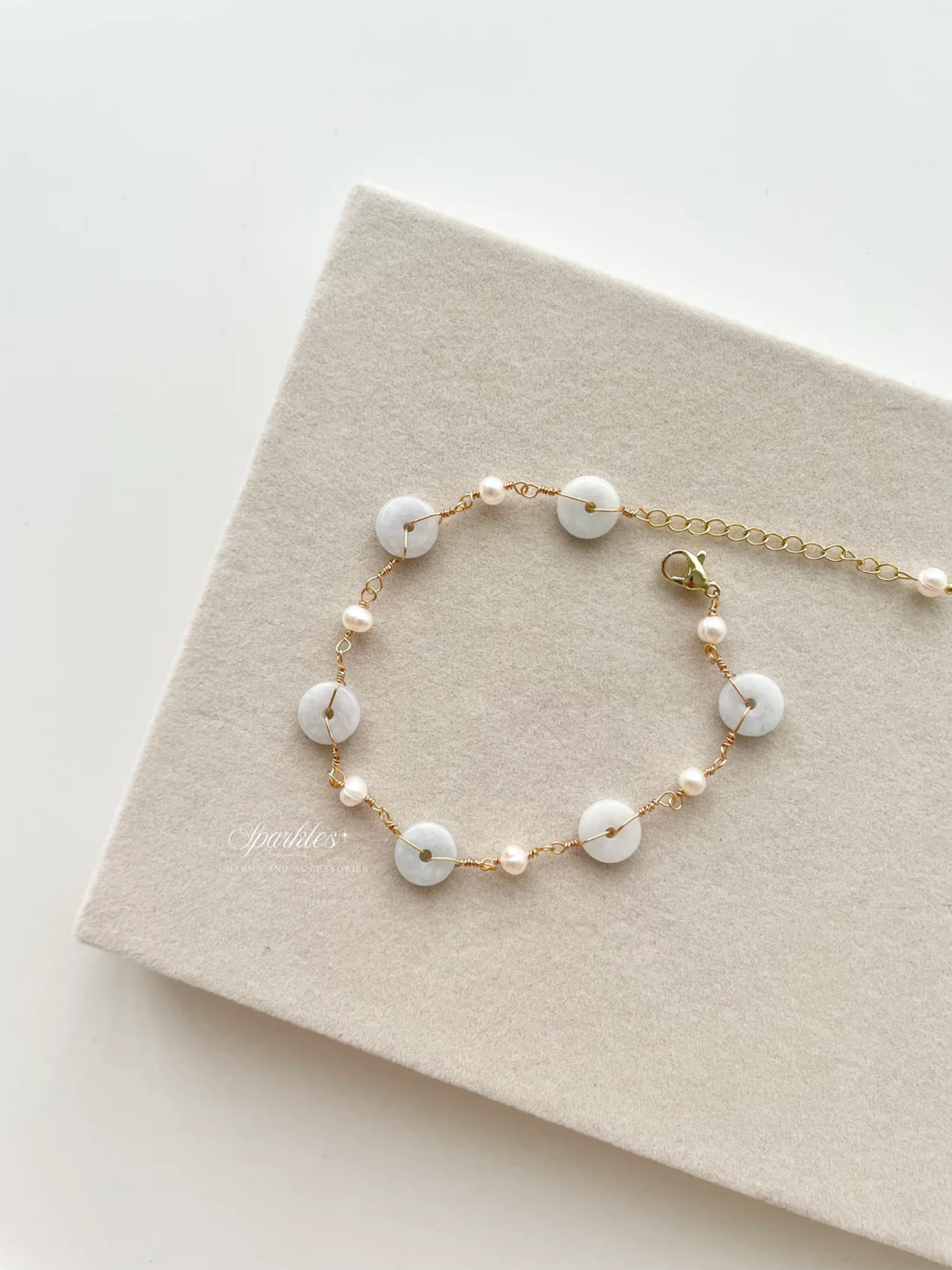 S4 Jade stone bracelet