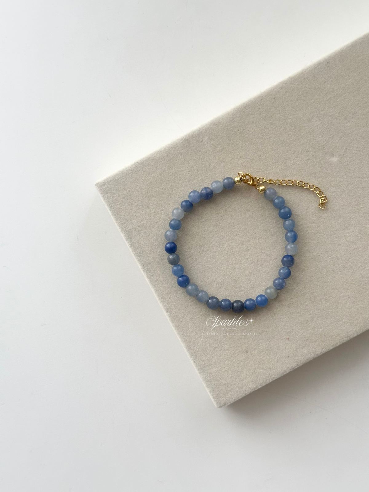 sel11 Blue Sapphire Bracelet with Extender
