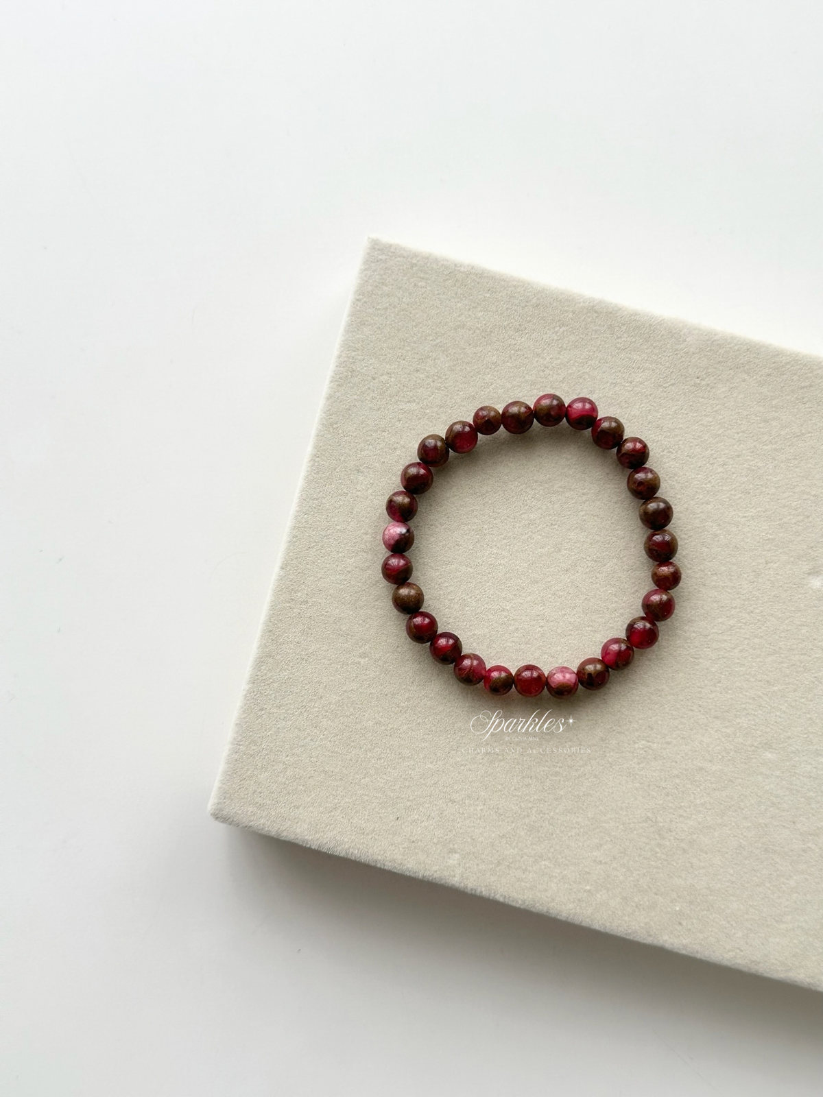 Ruby Sapphire Stone for Ambition & Success SEL Bracelet 6mm sel50