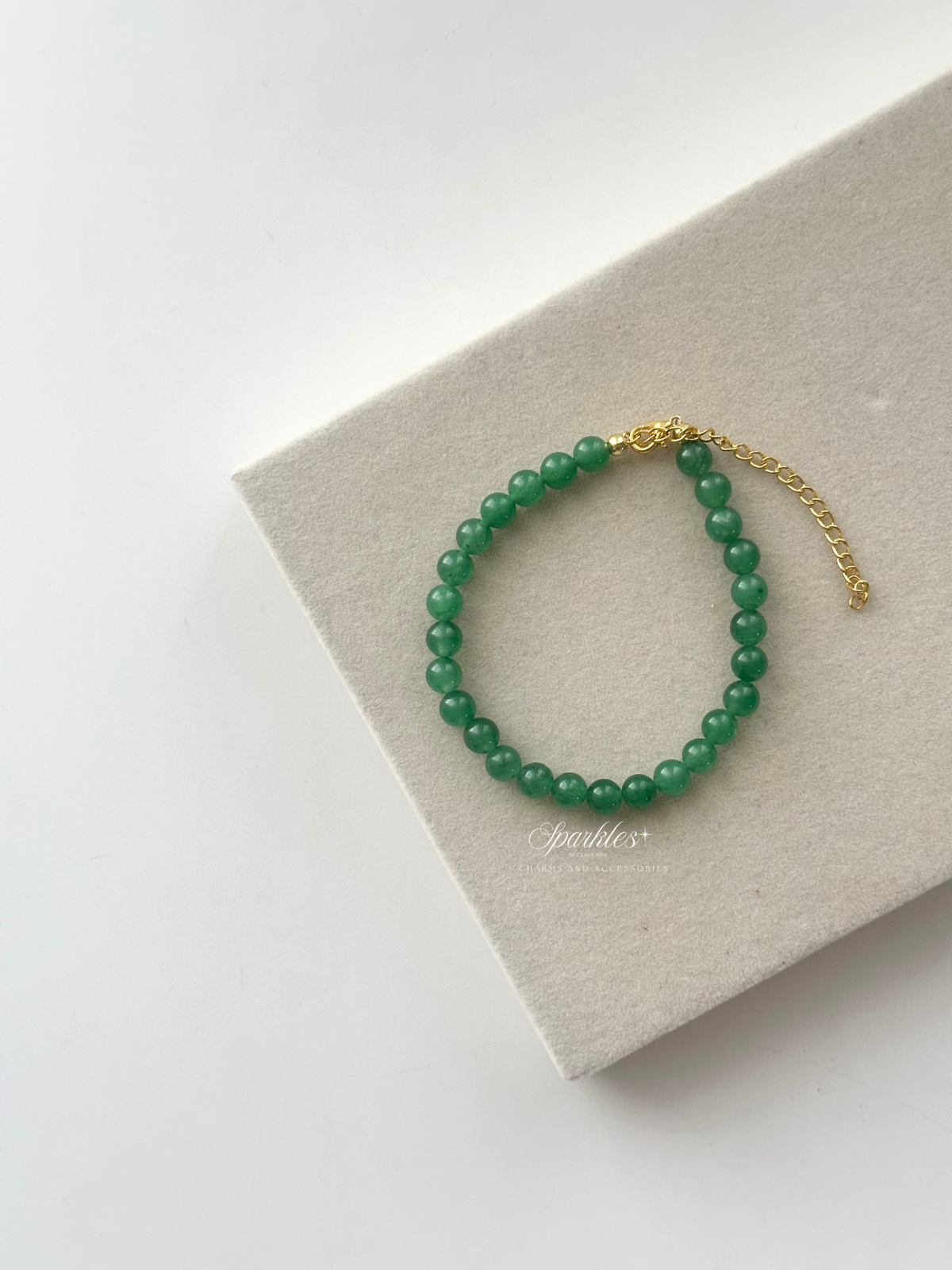 sel51 Dark Aventurine Bracelet with Extender