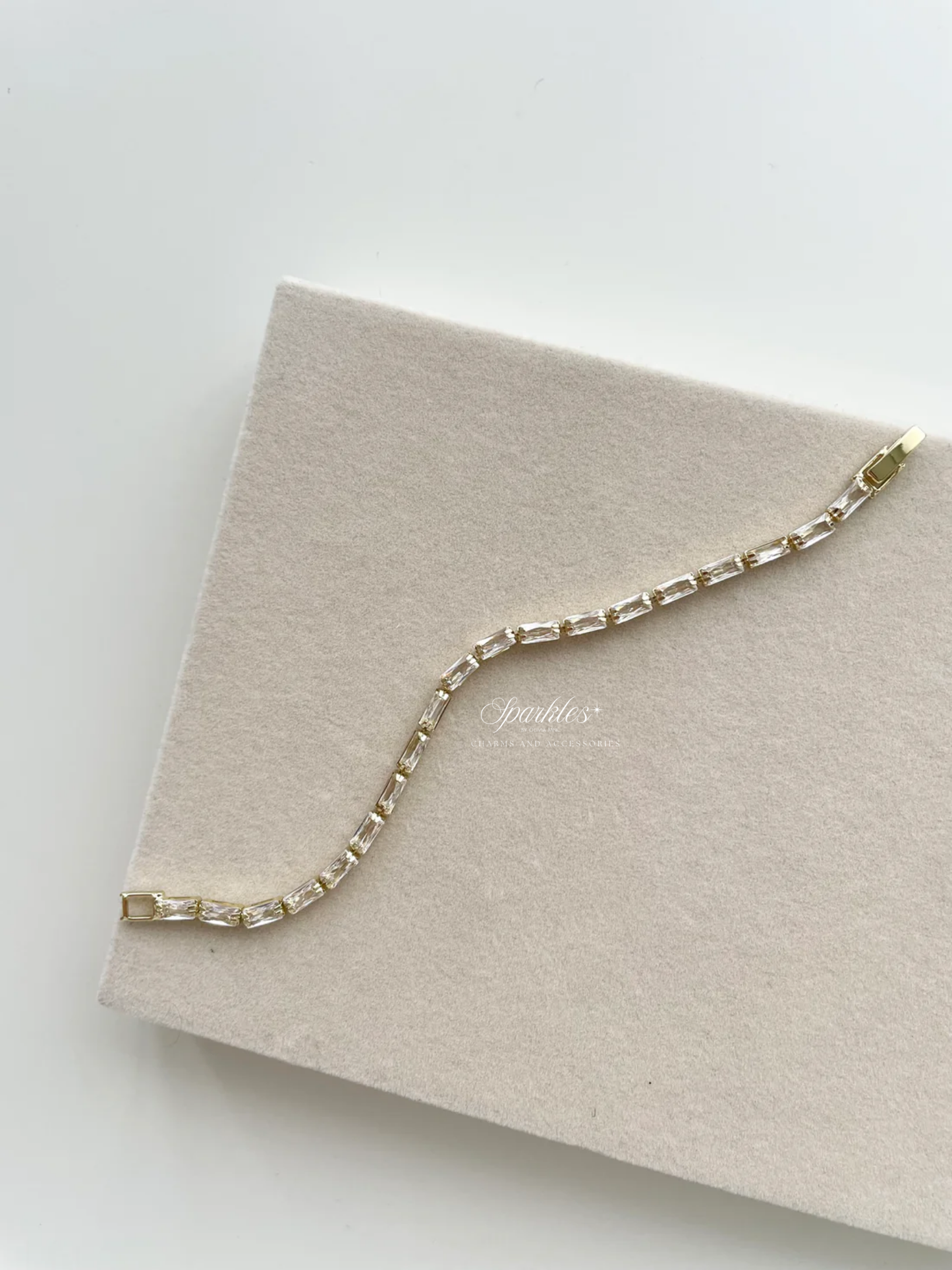 tennisB1 Medium tennis bracelet 16cm