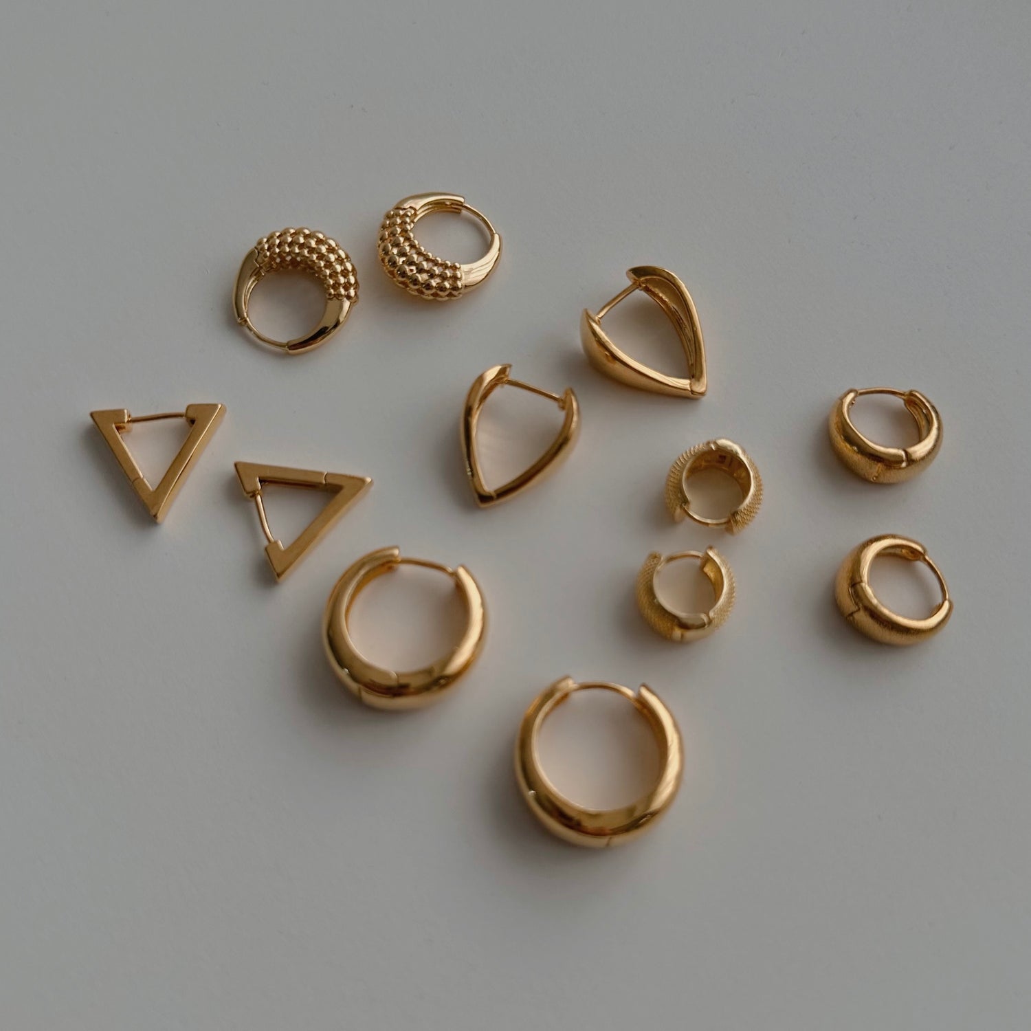 Chunky earrings