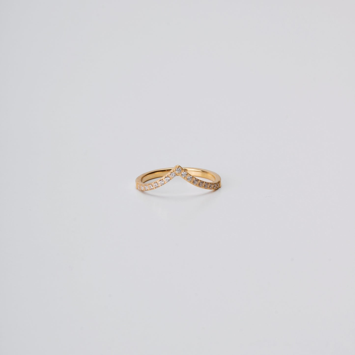 Billie Studded Gold Ring with sizes