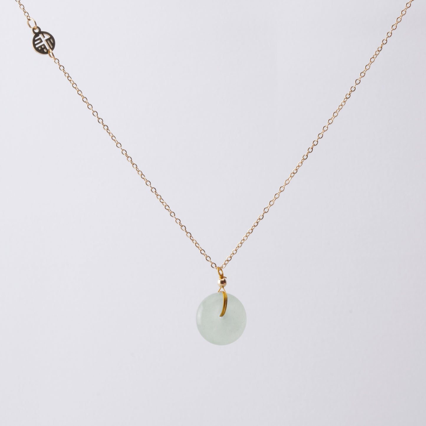 Authentic Jade Gold Necklace