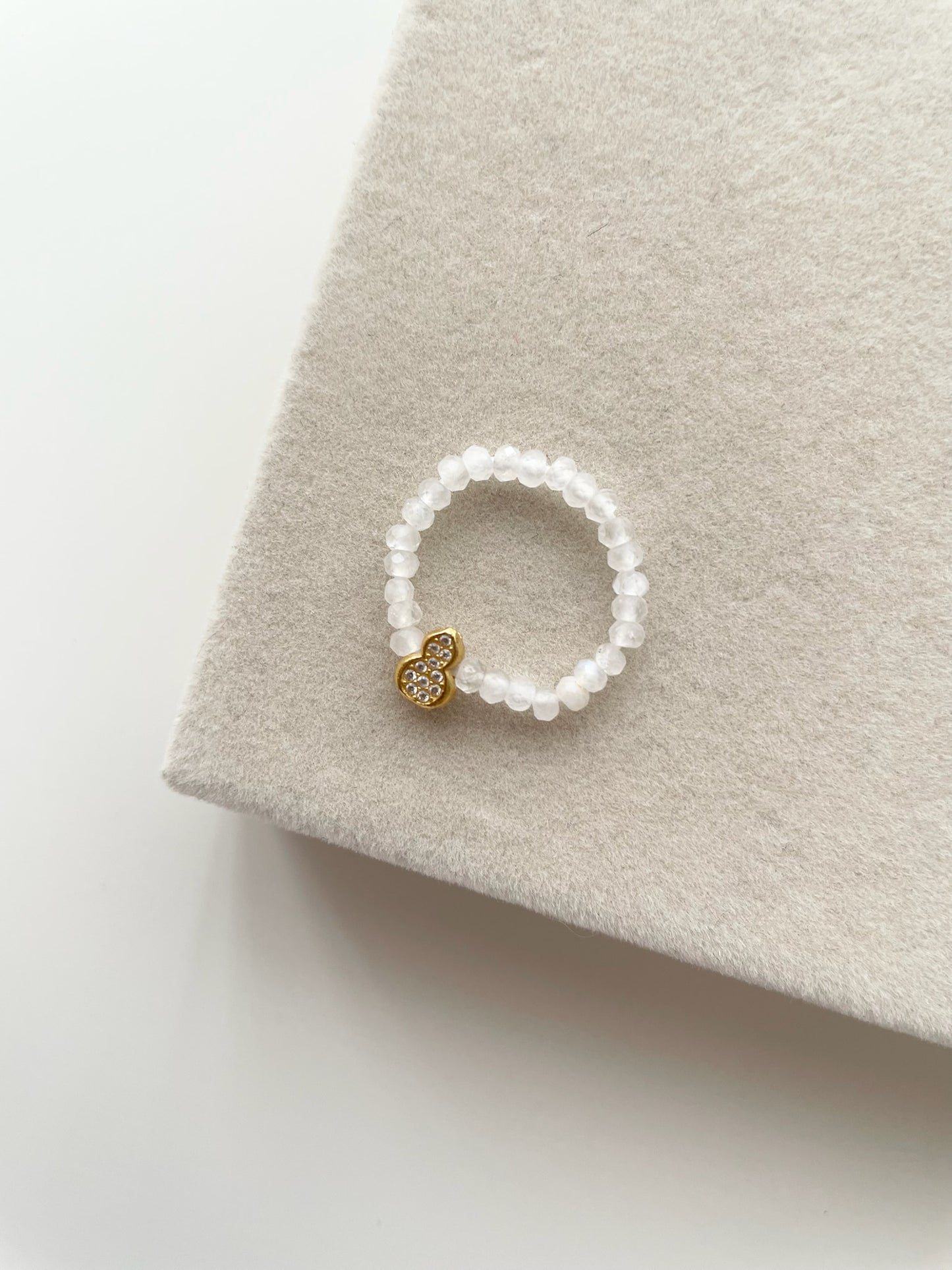 Hulu Moonstone Ring with sizes