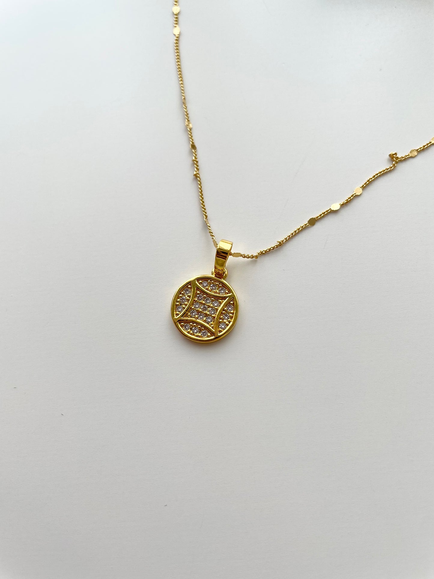 gn773 Money gold necklace