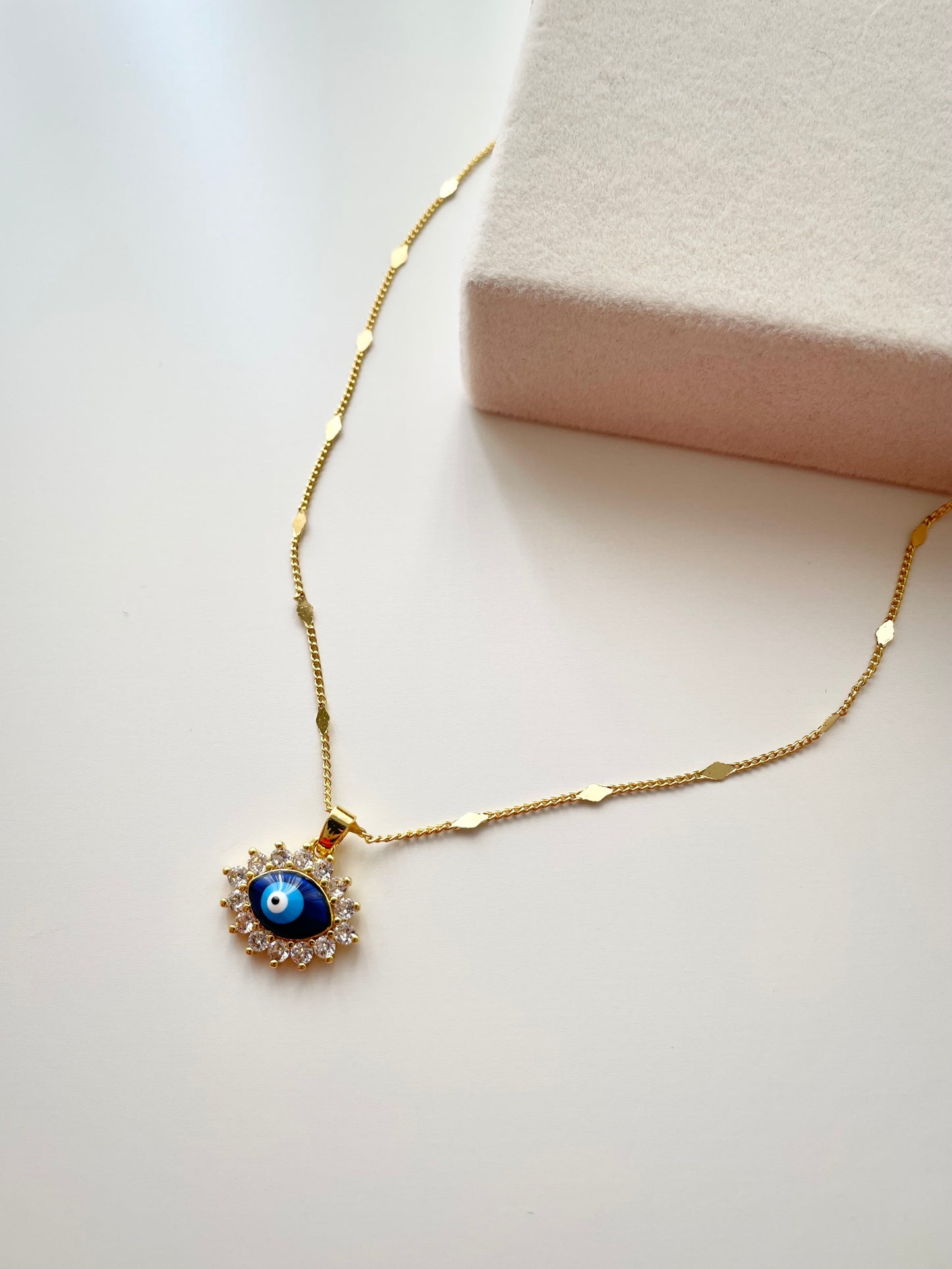 Evil eye necklace