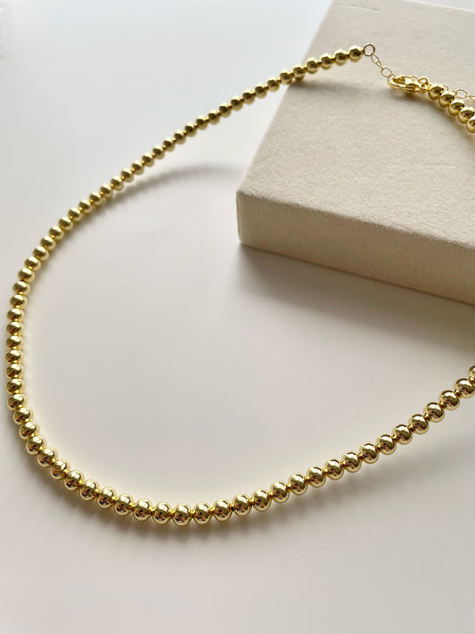 Bubble Gold necklace