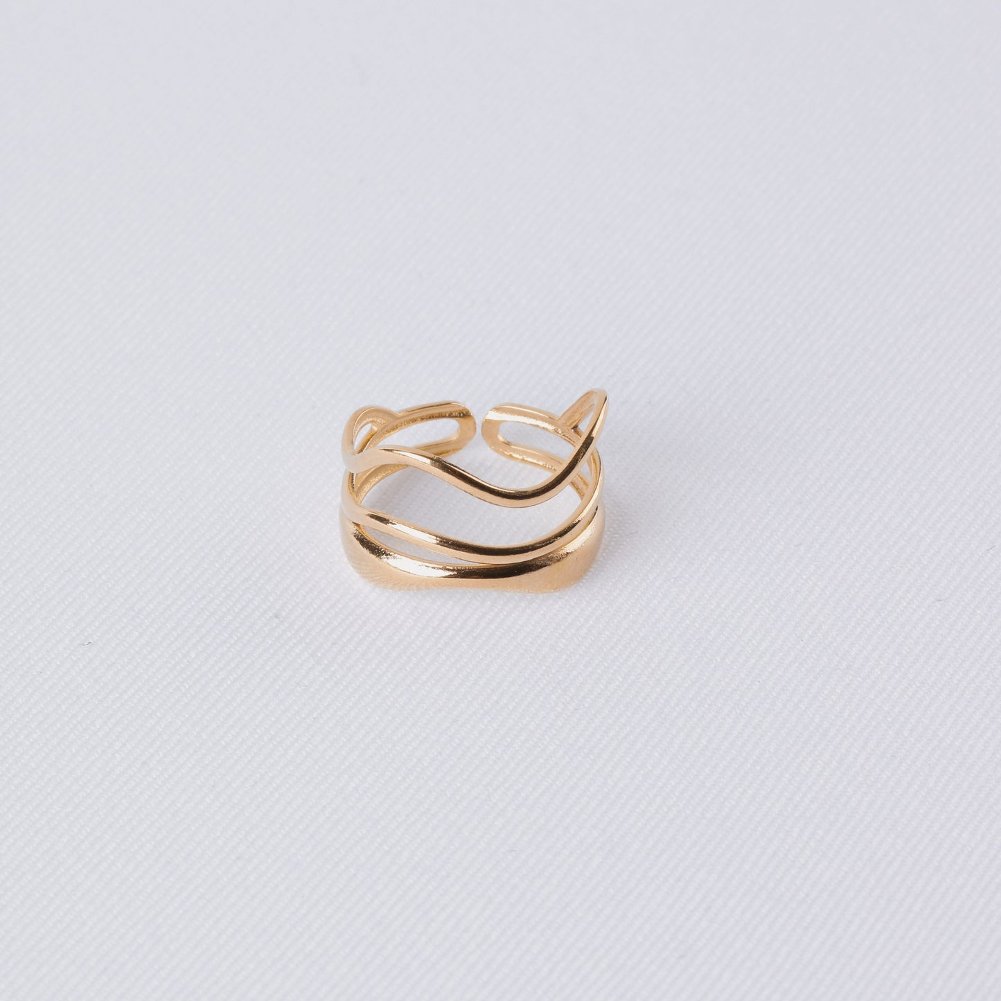 Vera Gold Adjustable Ring