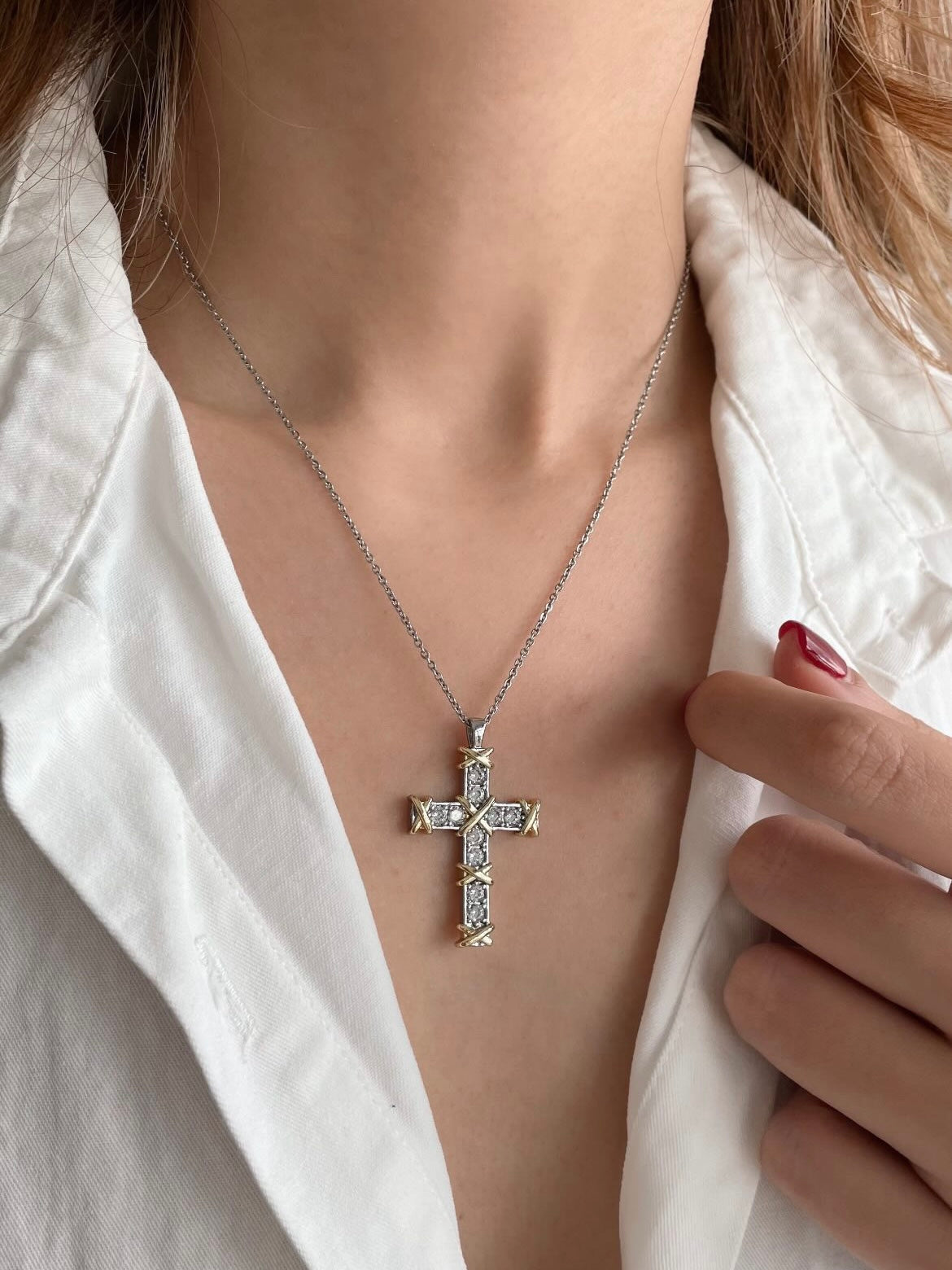 Cross necklace