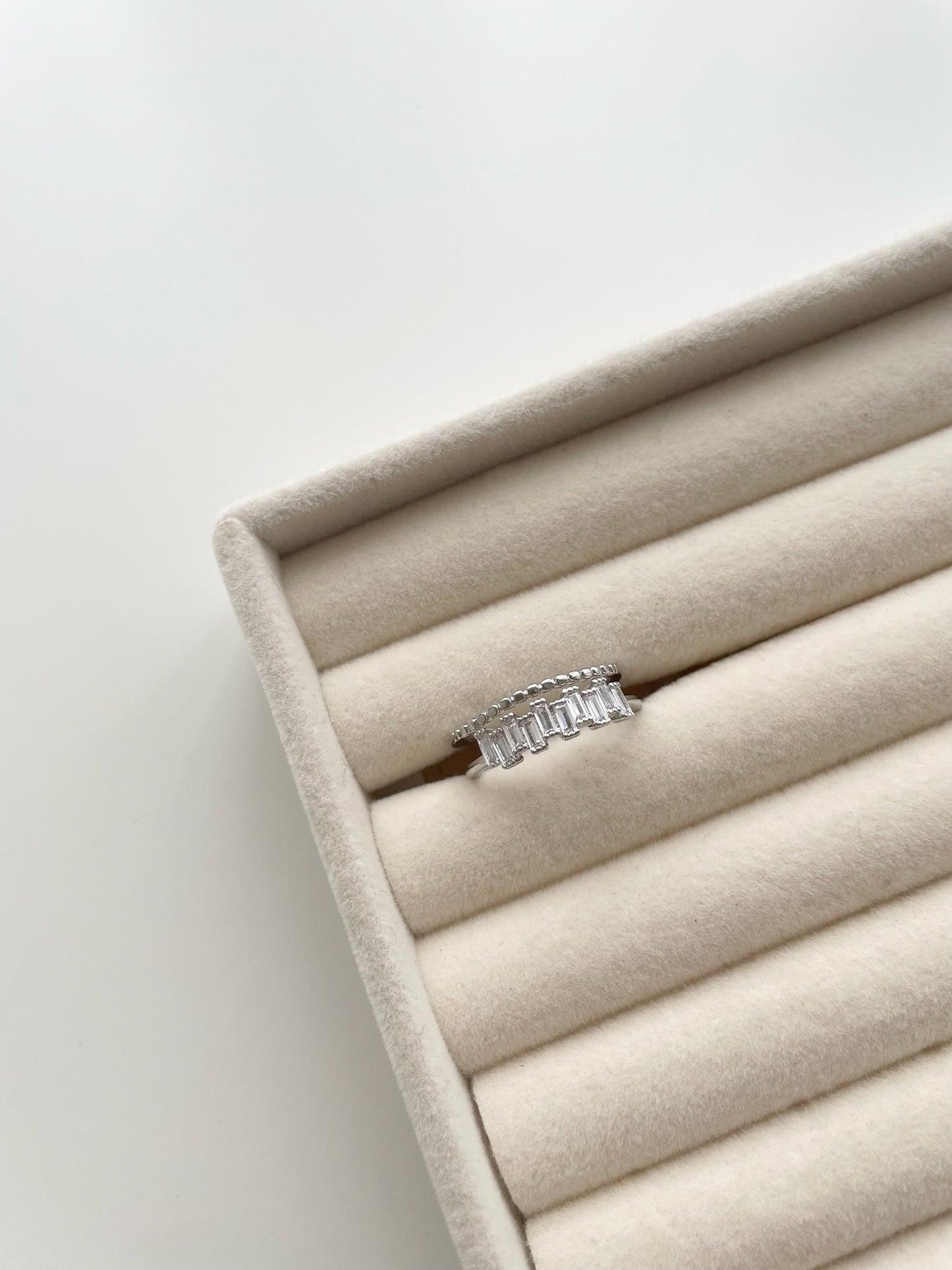 Caroline silver ring