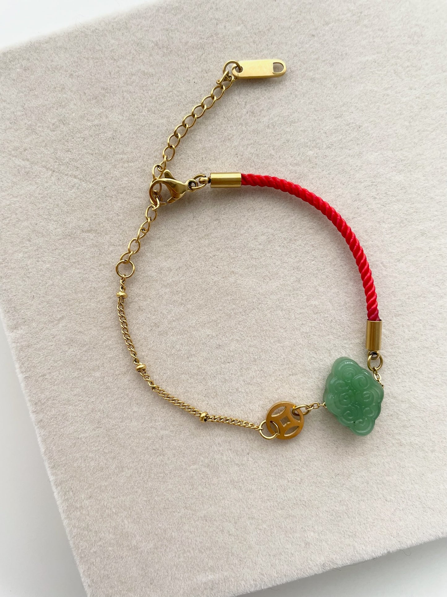 mystic2 Imperial jade red string