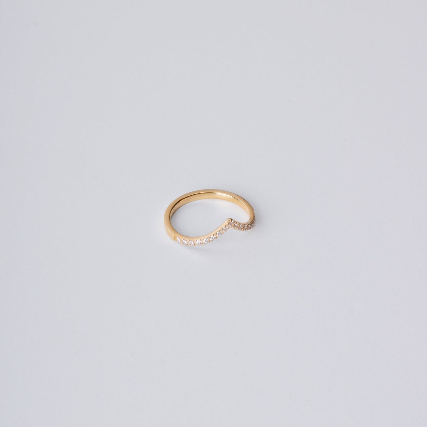 Billie Studded Gold Ring with sizes