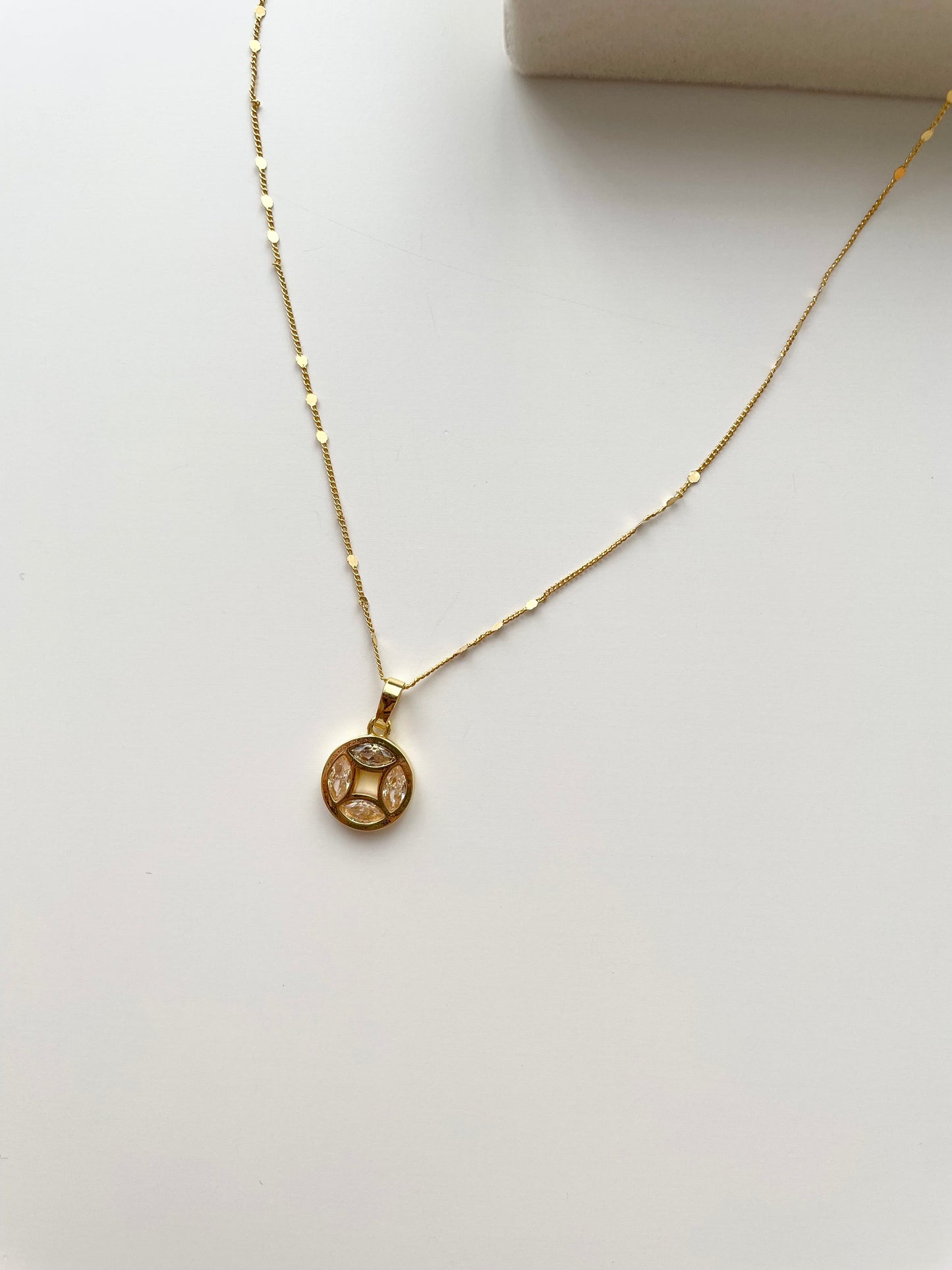 gn737 Money gold necklace