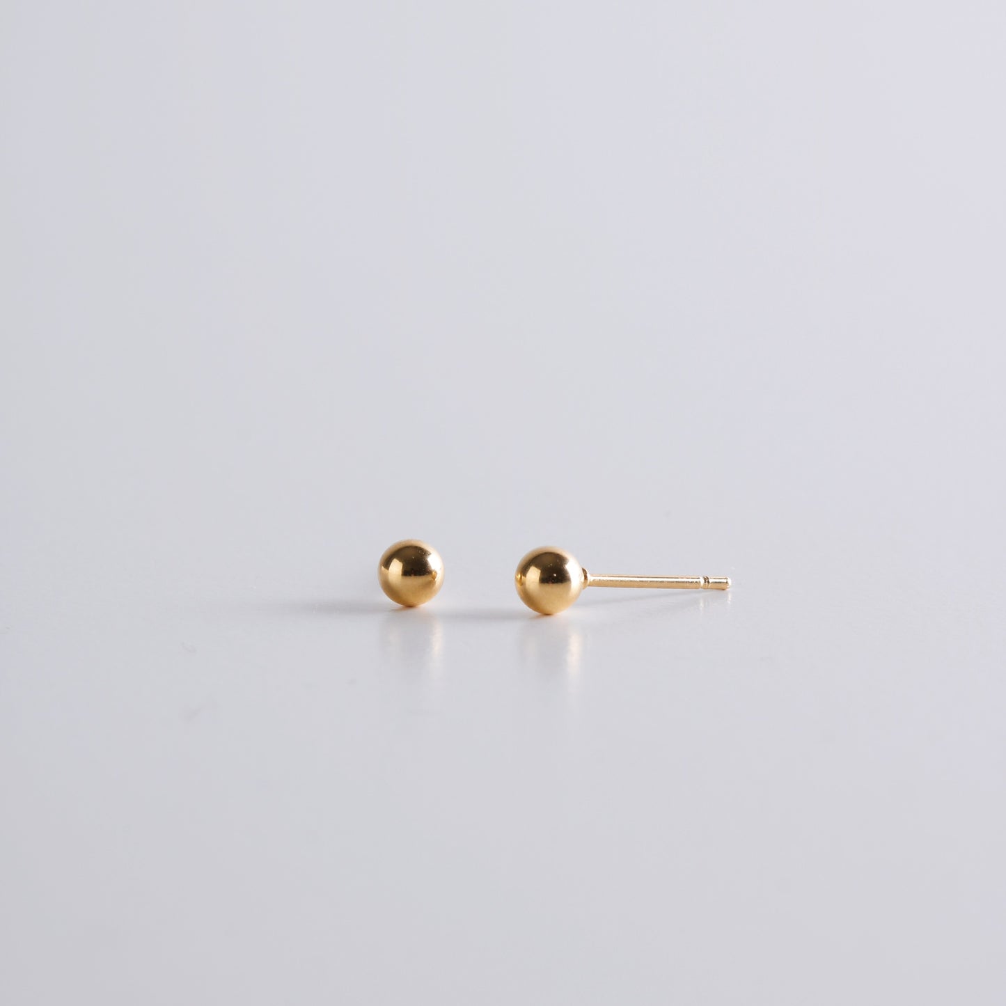 Gold Bead Studs