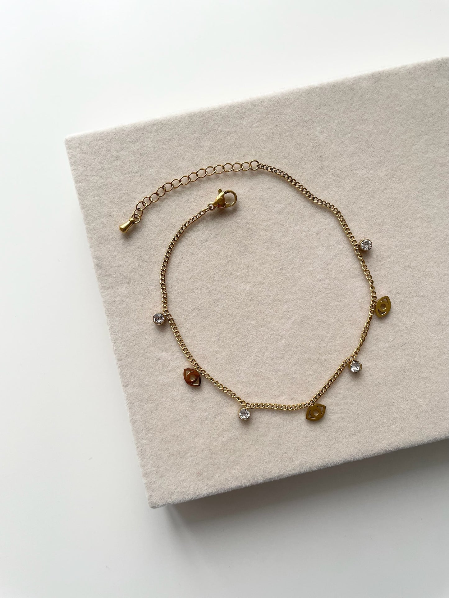 vibe3 Evil Eye Anklet