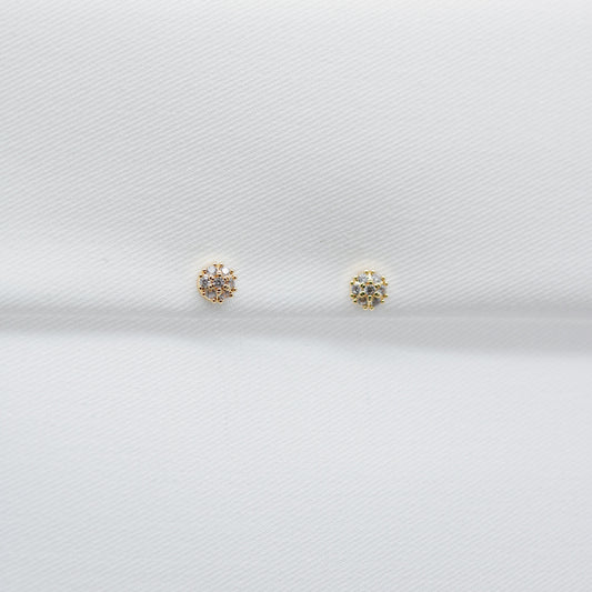 Brylee Gold Stud Earrings