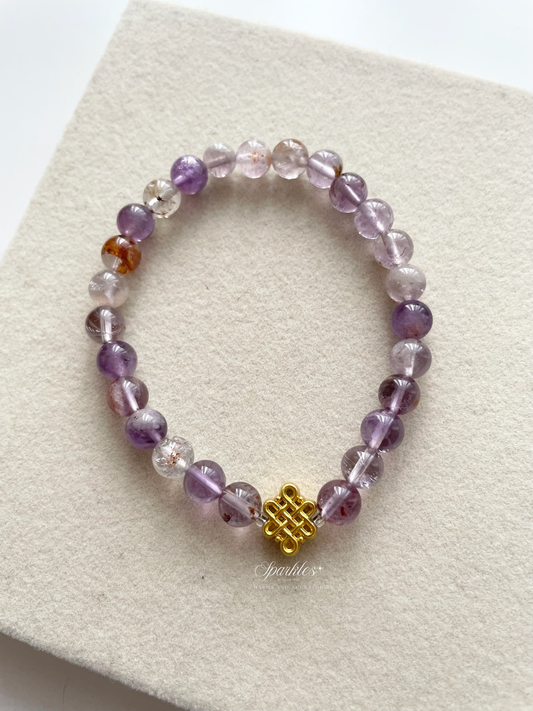Super7 Beads Bracelet in Mystic Knot with Sizes