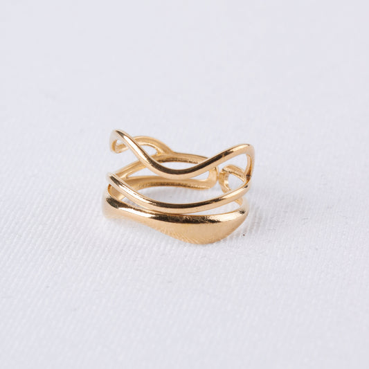 Vera Gold Adjustable Ring