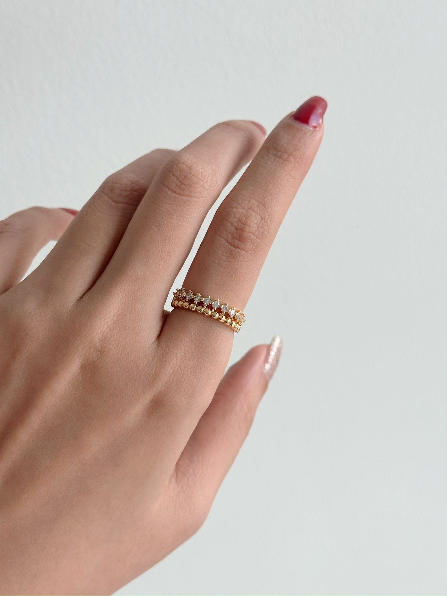 Mika gold ring