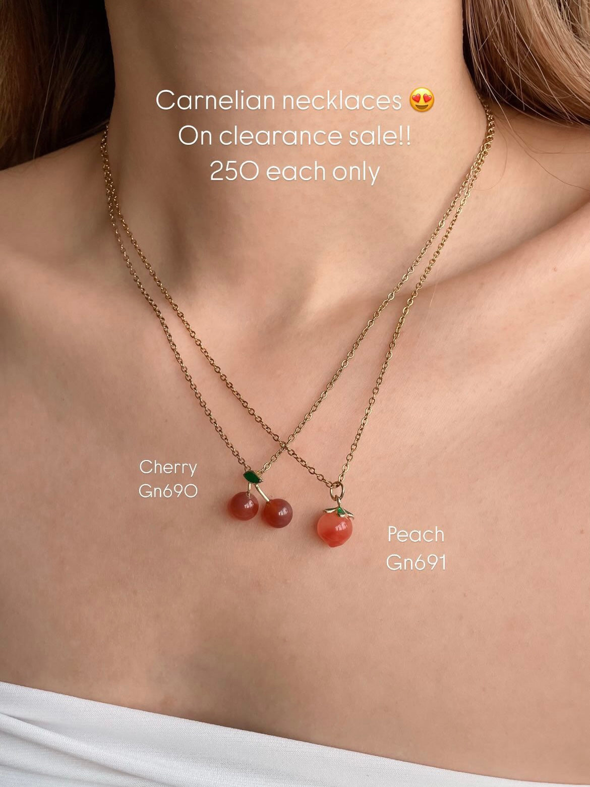 Carnelian Necklaces