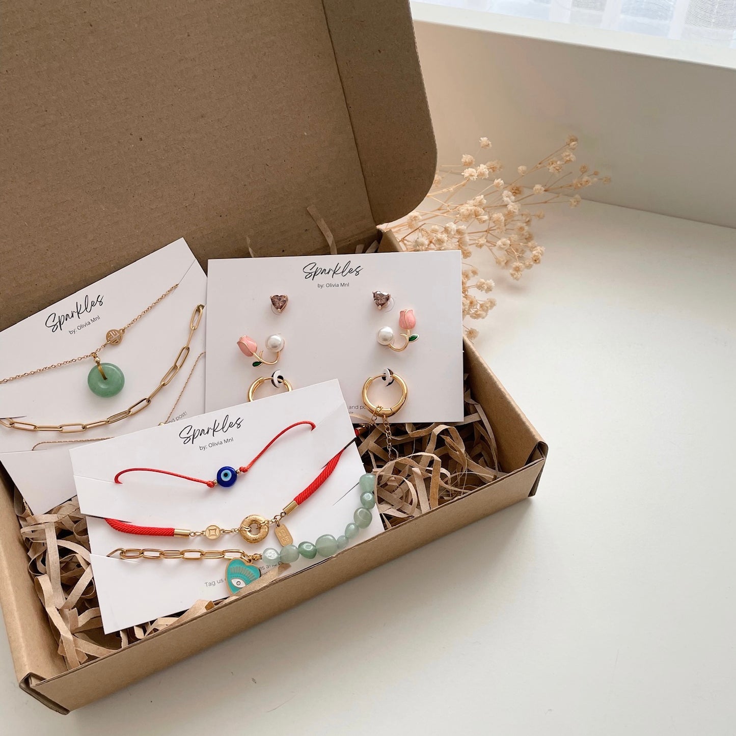 Gn235 Paperclip necklaces