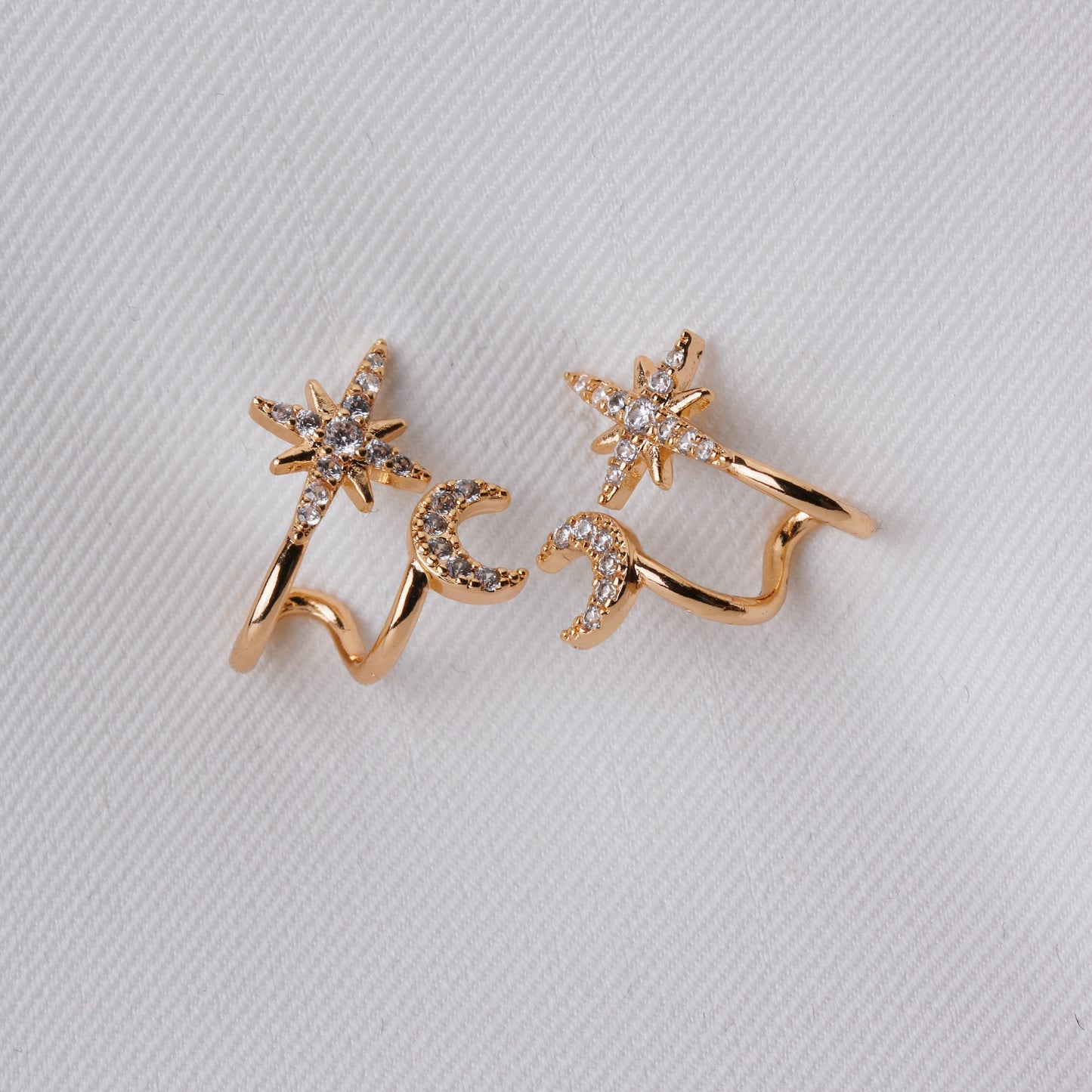 Sky Gold Stud earrings