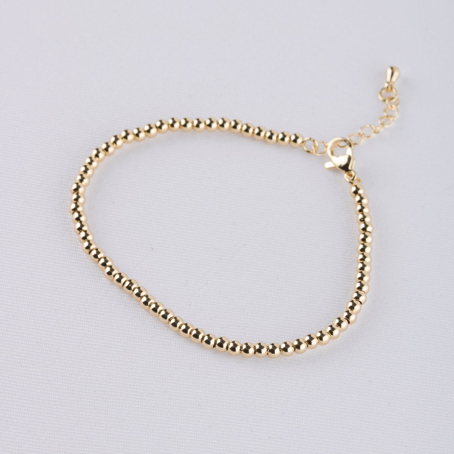 Wesley Gold Beads Bracelet