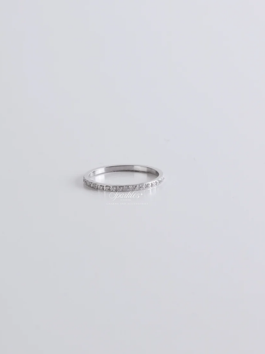Aurora silver ring