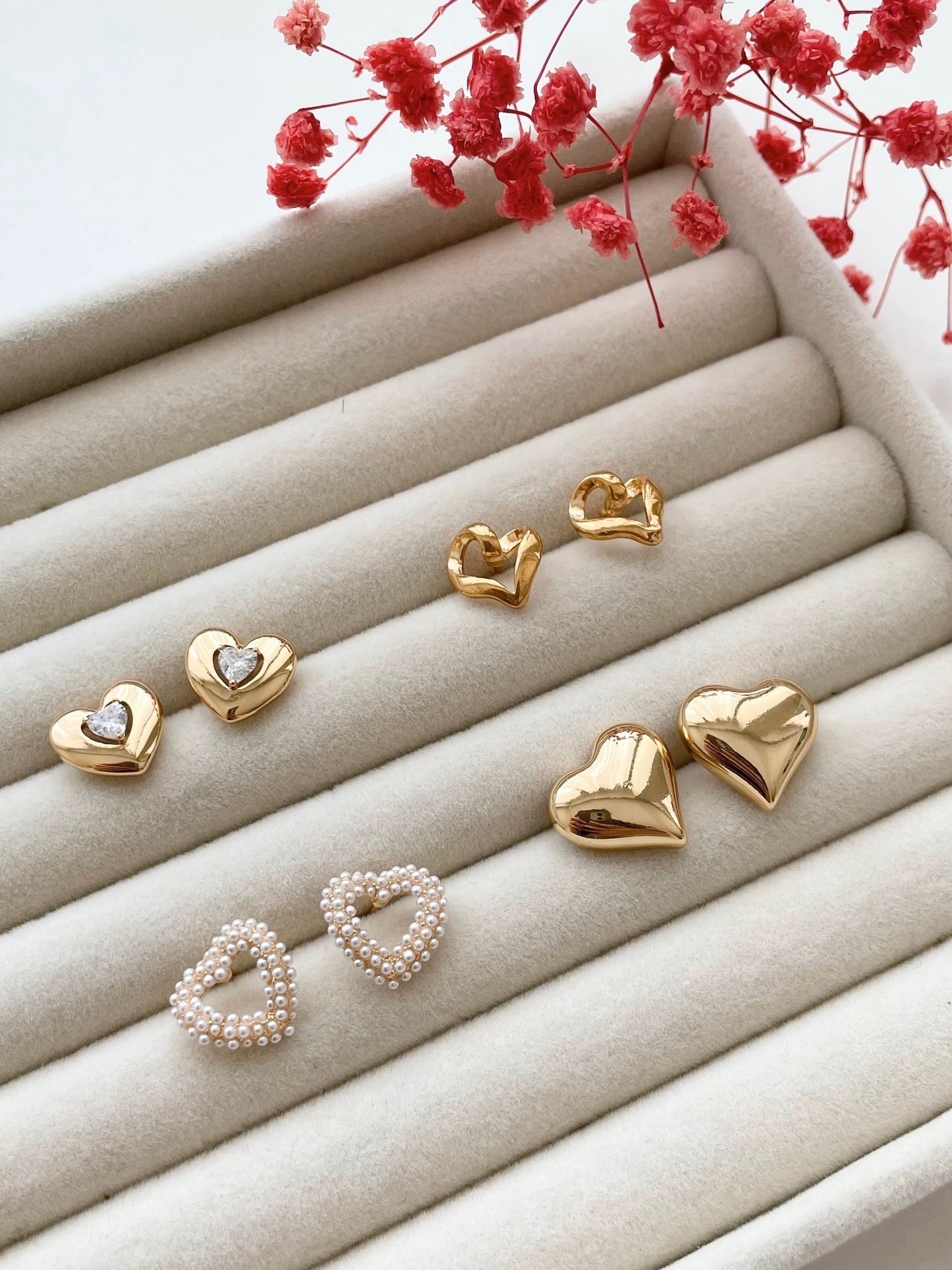 Heart Stud Collection