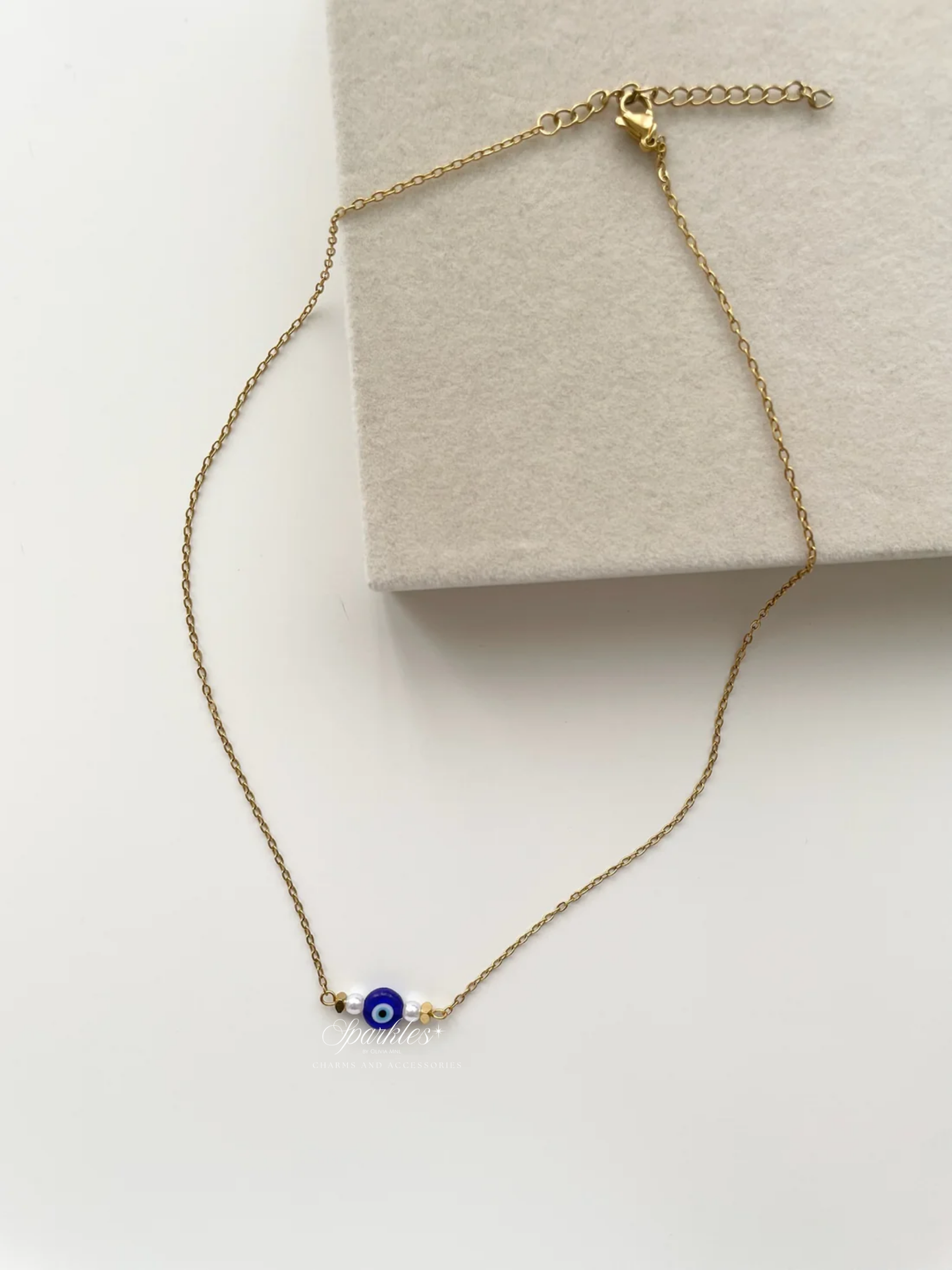 Blue Evil Eye Necklace