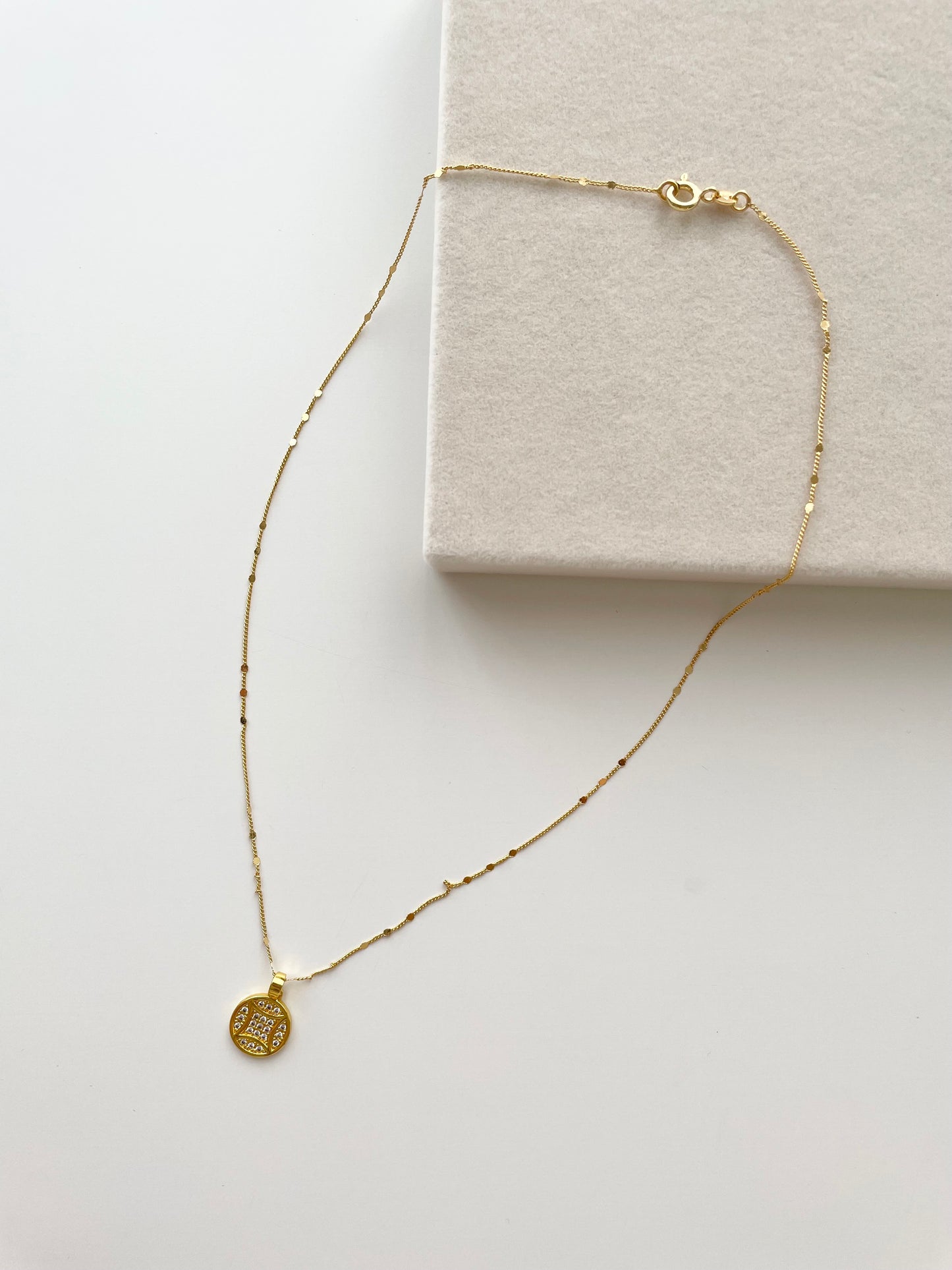 gn773 Money gold necklace