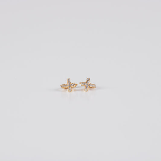 Gold T Mini Ear Hugger